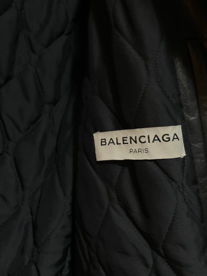 Balenciaga Balenciaga Hooded Leather Jacket 2501-Nextarrow Size US M / EU 48-50 / 2 - 4 Thumbnail