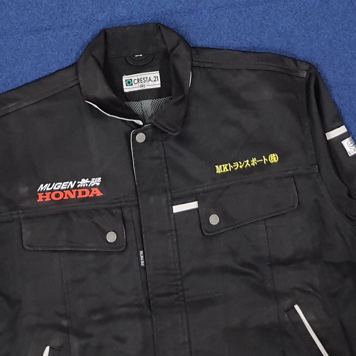 Japanese Brand Vintage Mugen HONDA Motorsports Custom Logo Jacket C269N8 Size US L / EU 52-54 / 3 - 4 Thumbnail
