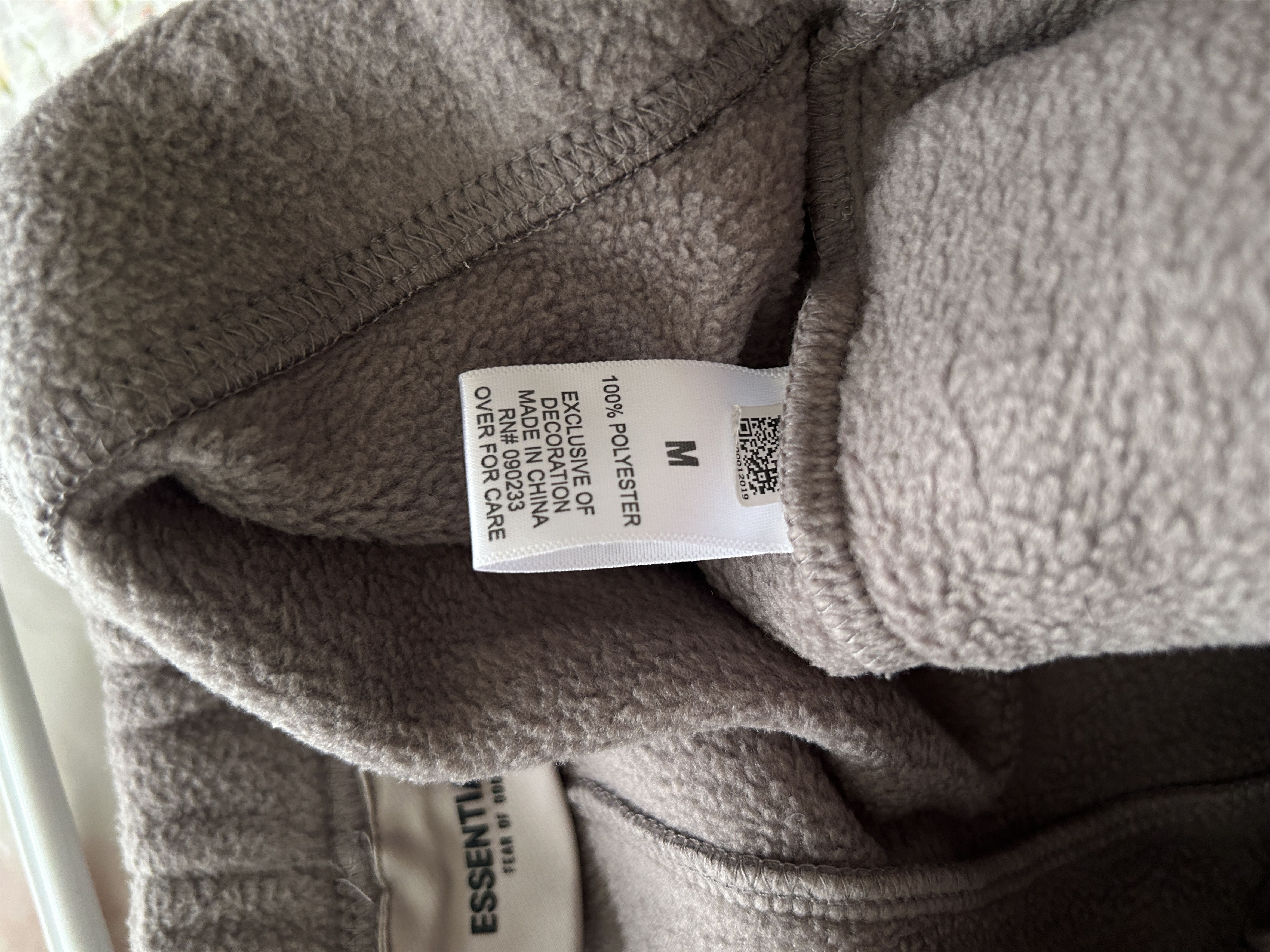 Essentials fear of god fleece pants charcoal Size US 32 / EU 48 - 5 Thumbnail