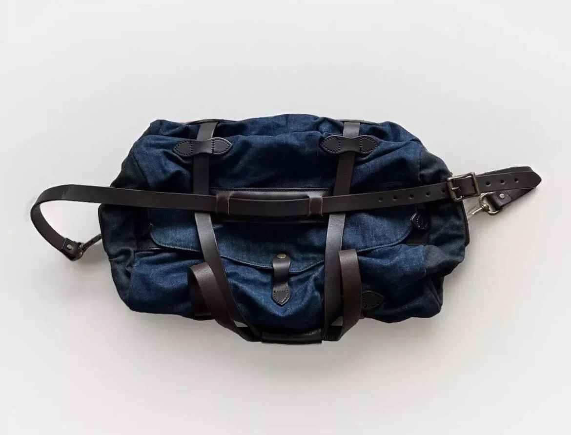 Filson × Levi's × Levi's Made & Crafted Levis x Filson USA Weekender Bag Denim/Leather Small Duffle Size ONE SIZE - 2 Thumbnail