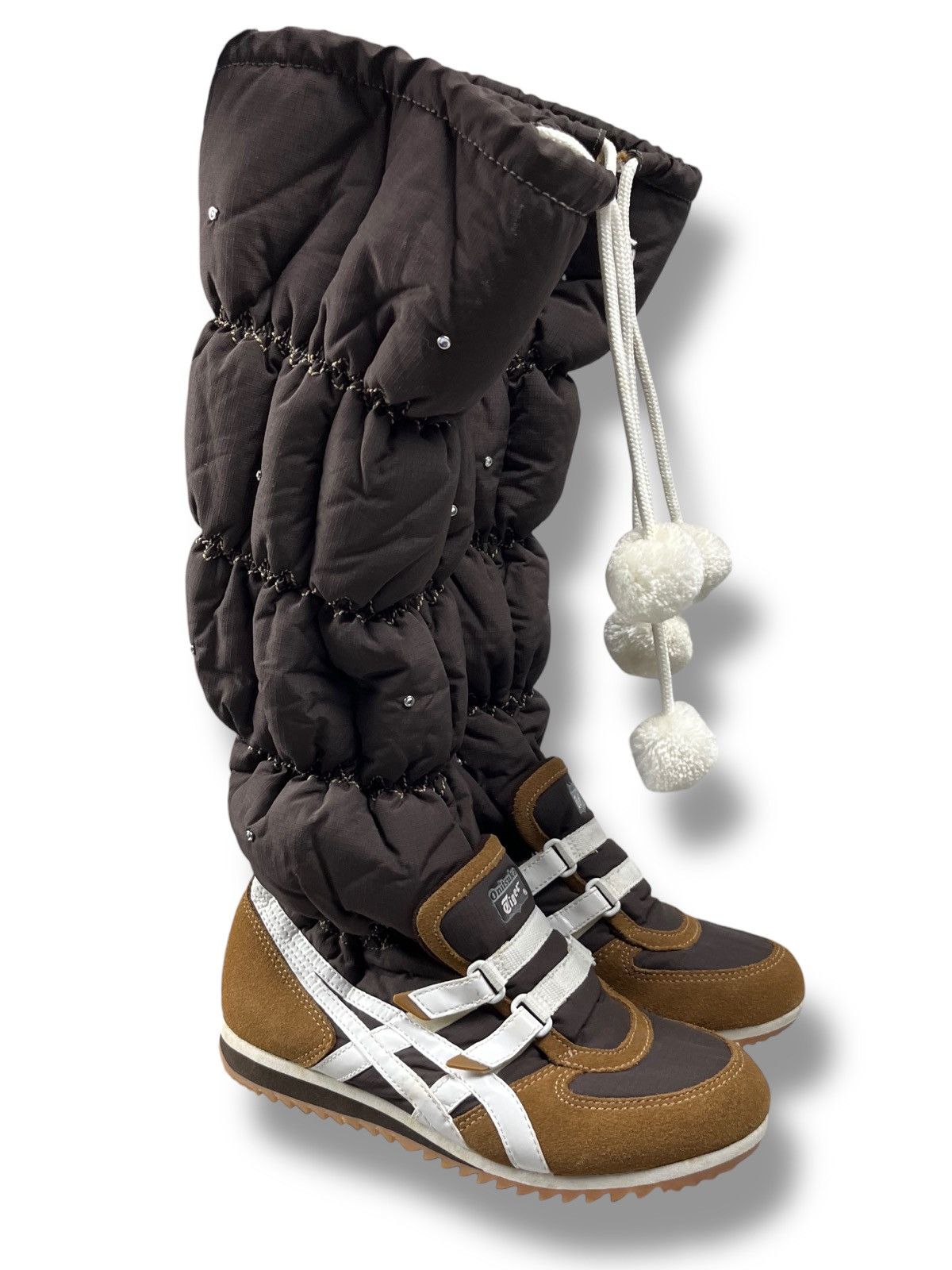 Onitsuka Tiger Vintage y2k Onitsuka Tiger Snow Faux Fur High Snow Boots Size US 6 / IT 36 - 2 Thumbnail