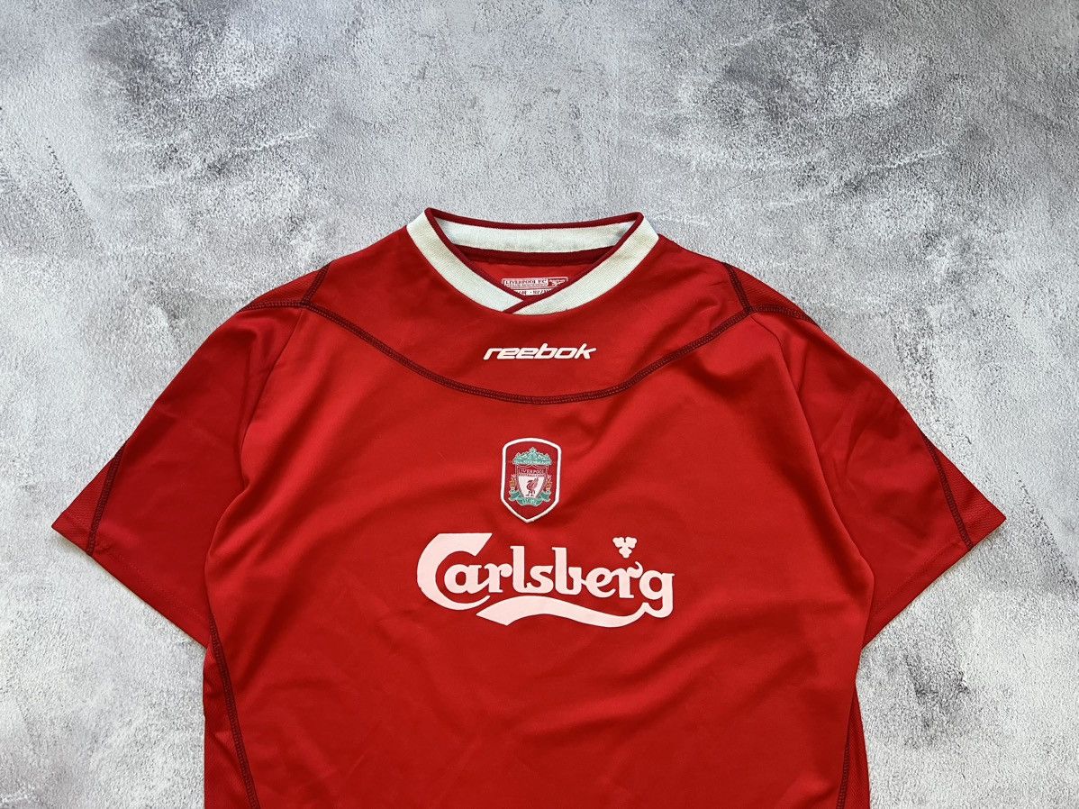Vintage Vintage Reebok Liverpool 2002/04 home Football Jersey Size US L / EU 52-54 / 3 - 2 Thumbnail