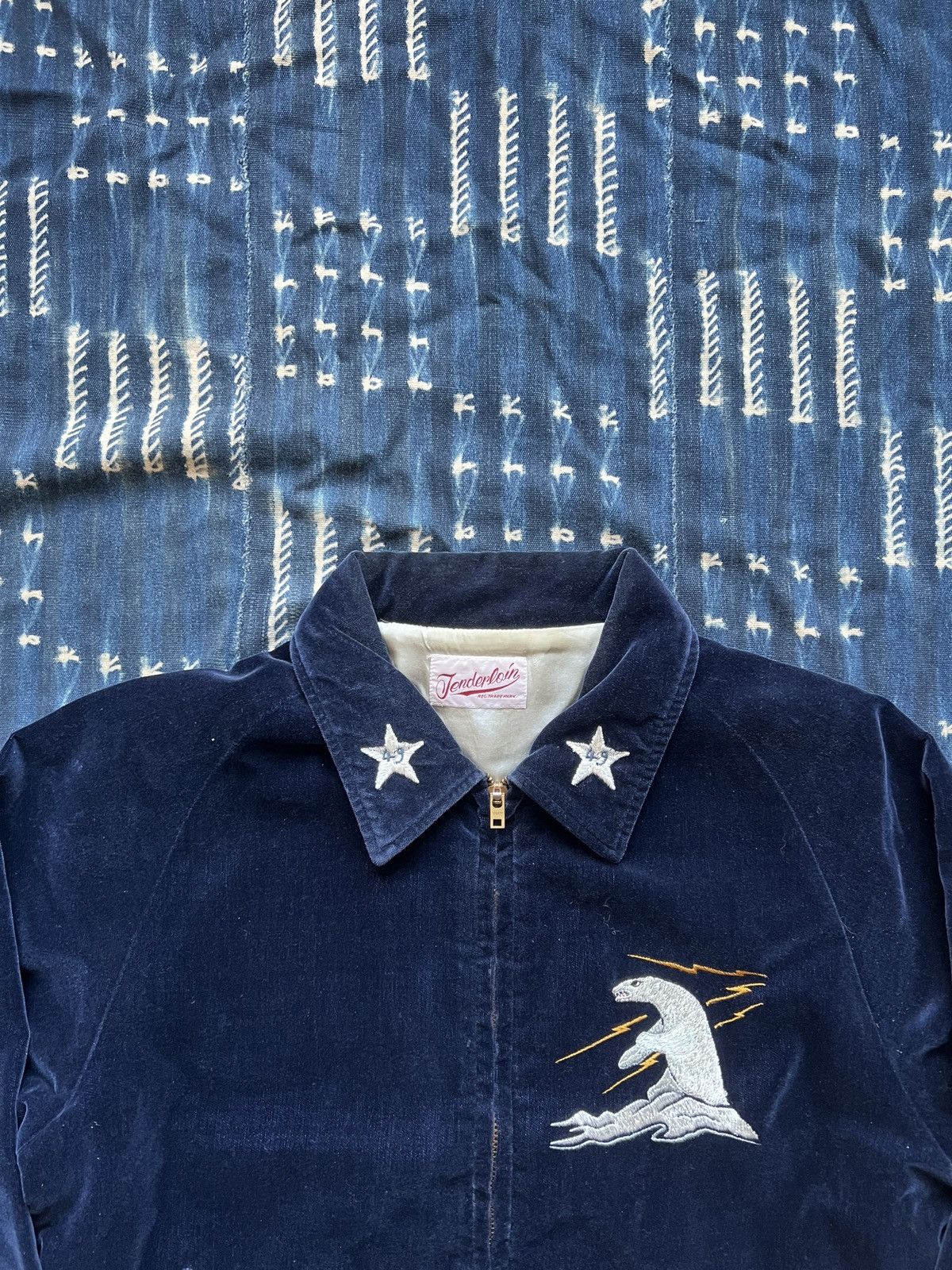 Tenderloin Tenderloin Velvet Souvenir Jacket ERD Chromehearts Size US S / EU 44-46 / 1 - 3 Thumbnail