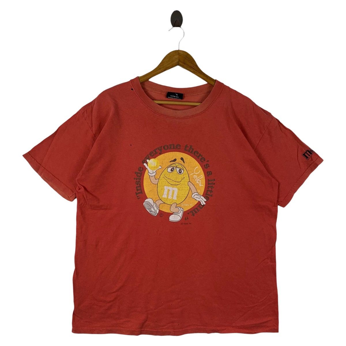 Vintage Vintage M&M CHOCOLATE printed simple tee Size US L / EU 52-54 / 3 - 1 Thumbnail