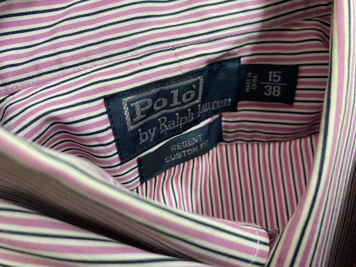 Polo Ralph Lauren Polo Ralph Luaren Stripe Long Sleeve Button Up Shirt Size M / US 6-8 / IT 42-44 - 3 Thumbnail