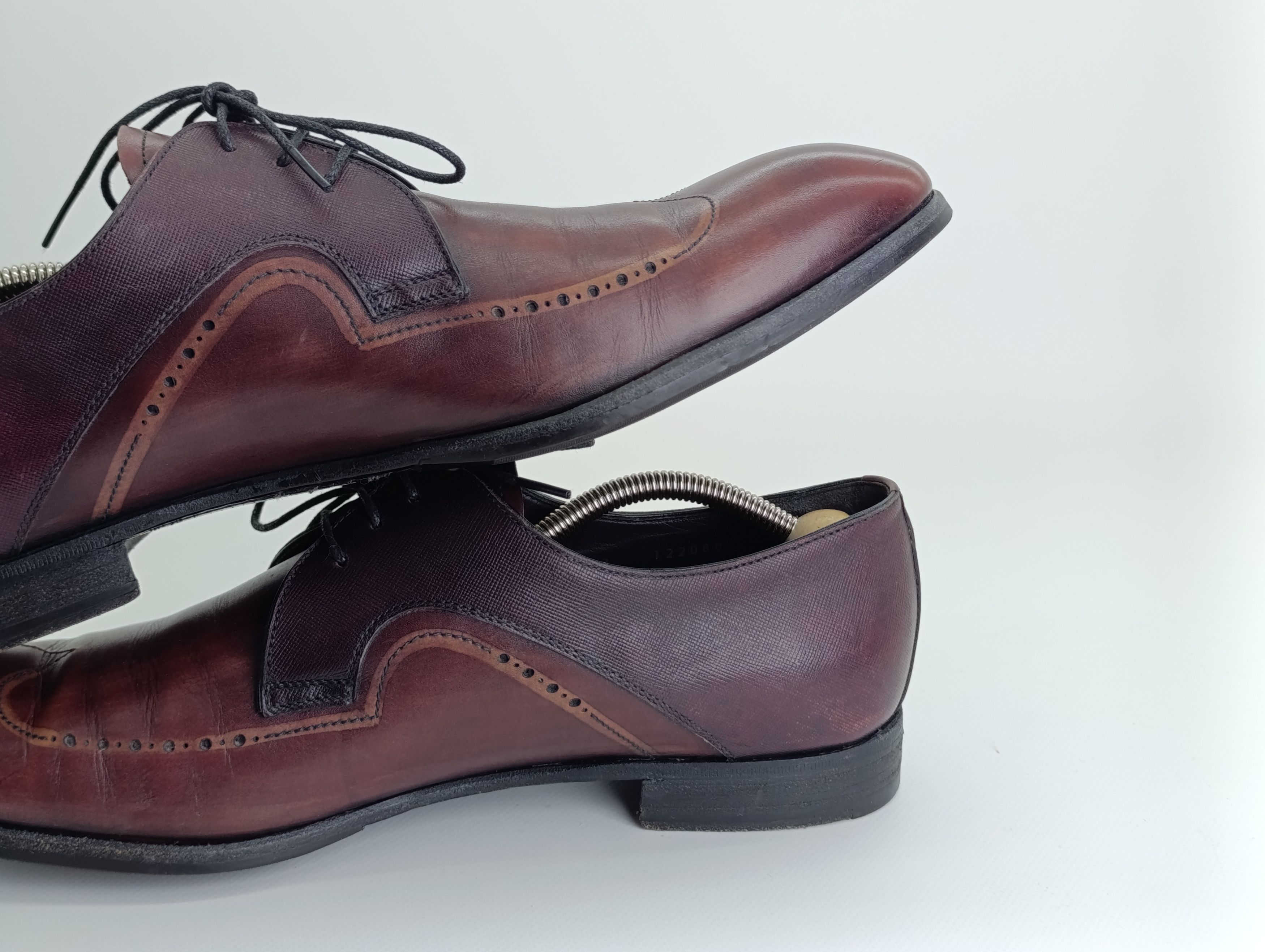 Barrett BARRETT ITALIAN LEATHER FORMAL DERBY Size US 12.5 / EU 45-46 - 9 Thumbnail