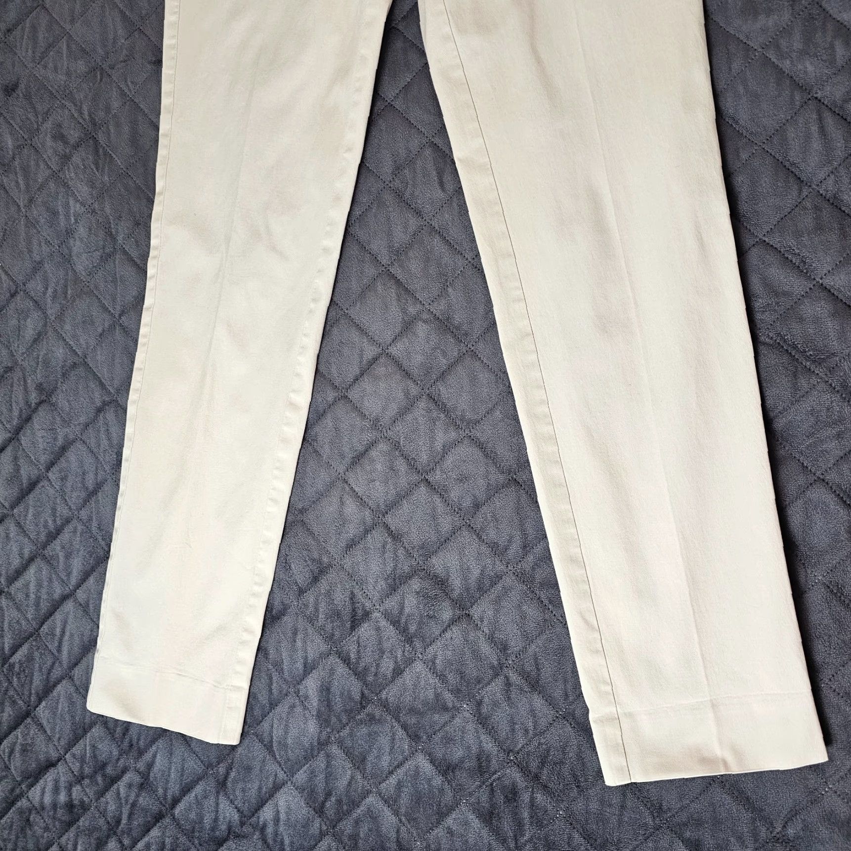 Vintage Studio 148 by Lafayette New York Women's Casual Stretch Pants White Size 2 Ankle Regular Size 26" / US 2 / IT 38 - 2 Thumbnail
