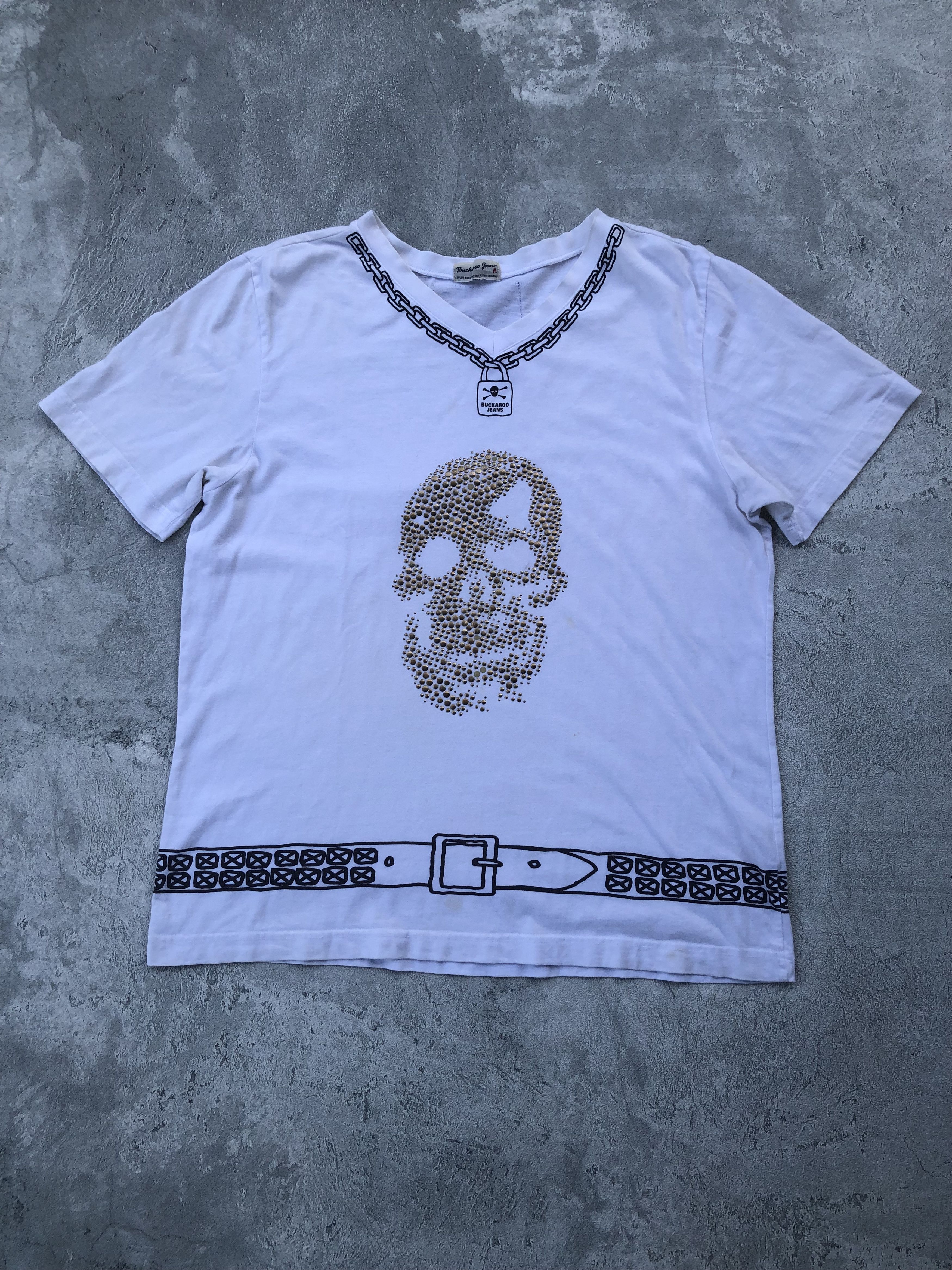 Japanese Brand Buckaroo Jeans Japanese Skull Archived Lgb Ifsixwasnine Size US XL / EU 56 / 4 - 1 Thumbnail