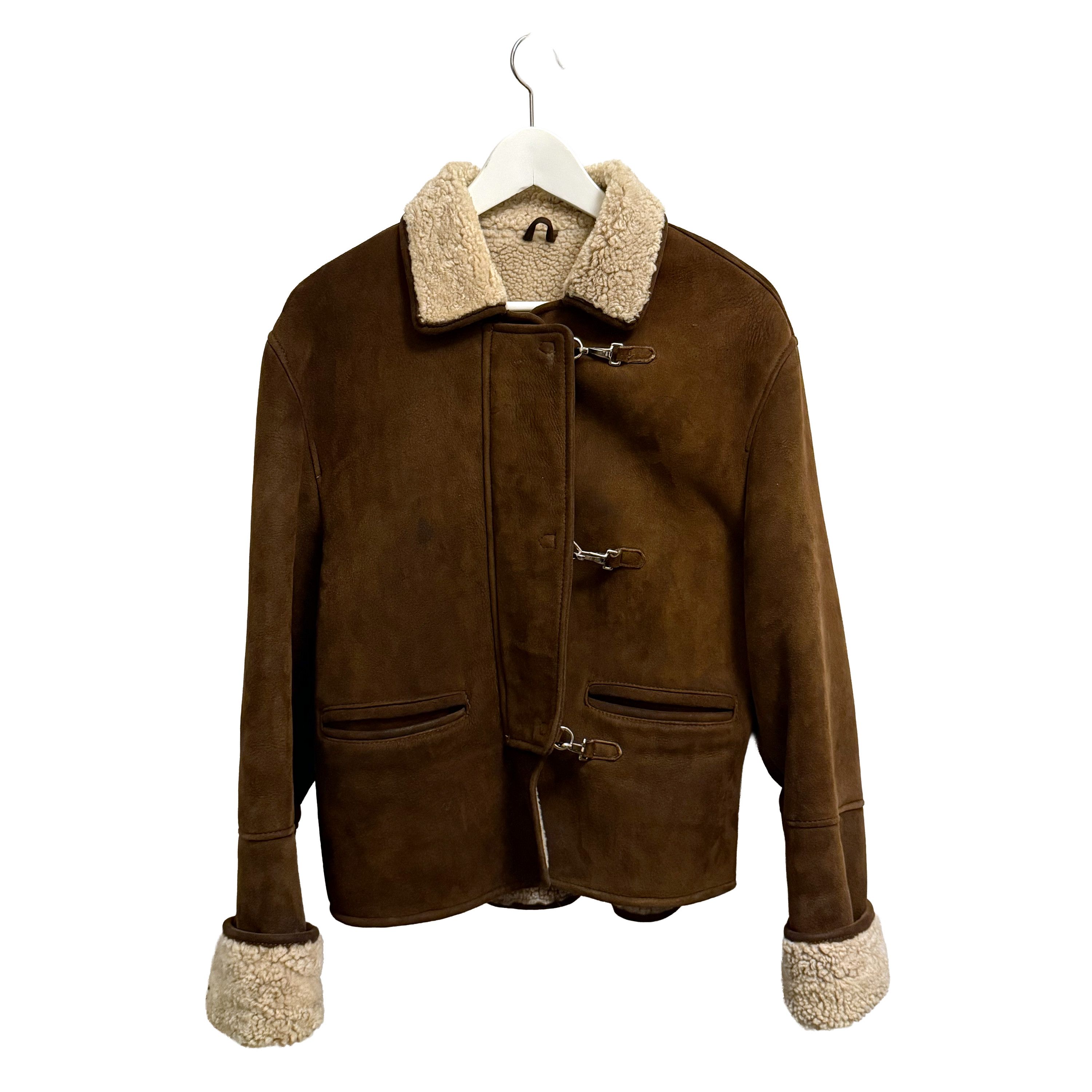 Other Sergio Danielli Suede Shearling Jacket Size US M / EU 48-50 / 2 - 4 Thumbnail