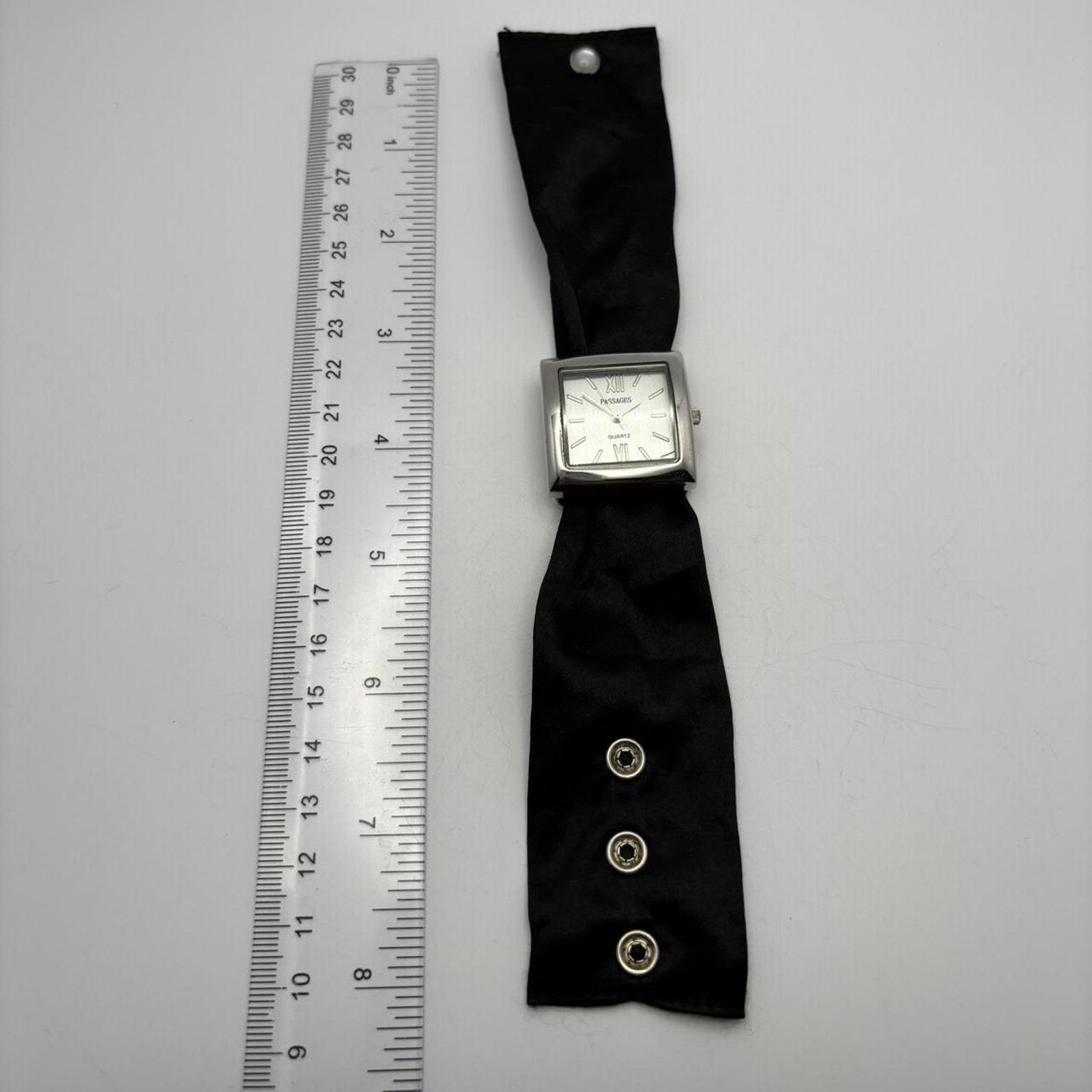 Other Silver black watch Size ONE SIZE - 3 Thumbnail