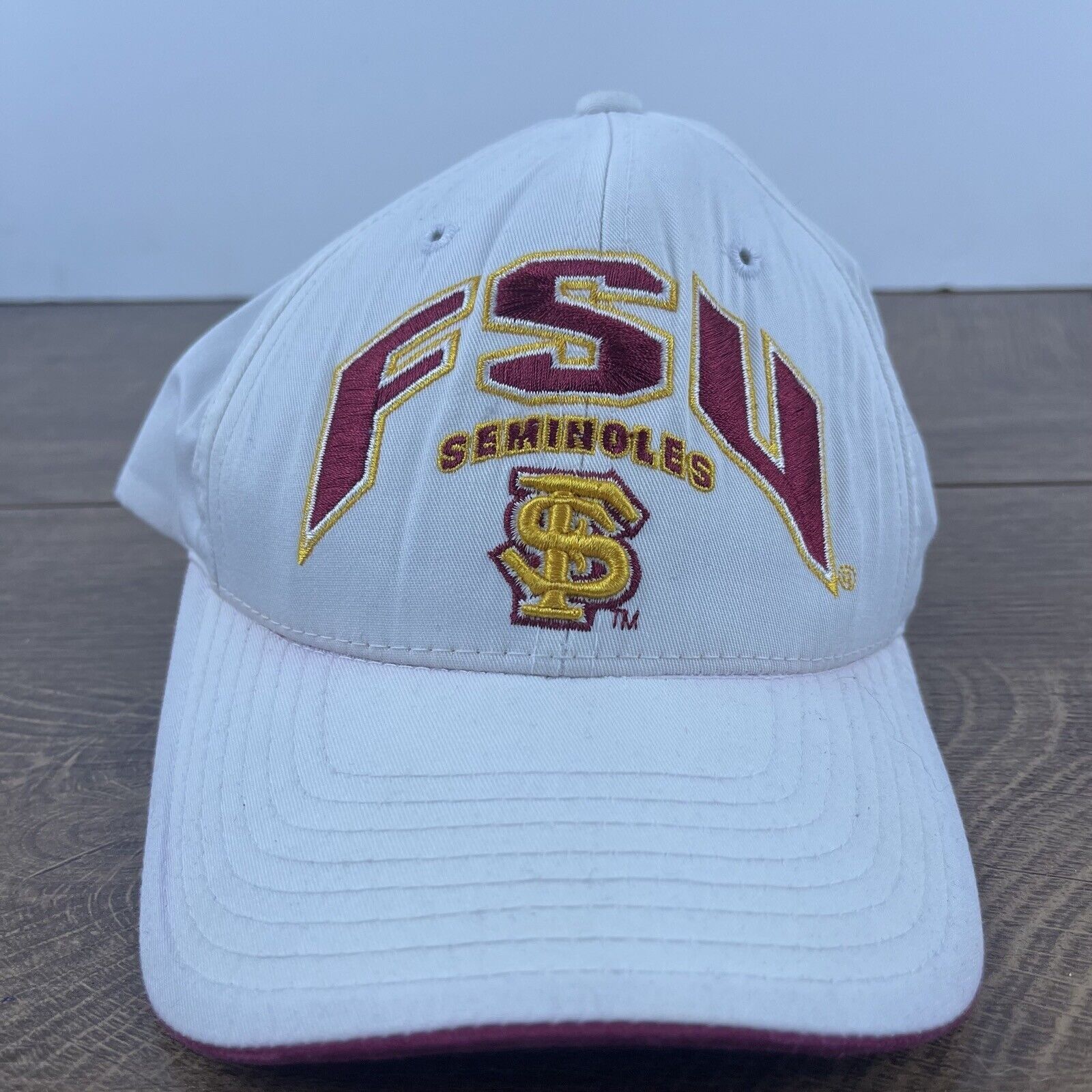 Other Florida State Seminoles Hat FSU NCAA Hat Adjustable Hat Whit Size ONE SIZE - 2 Thumbnail