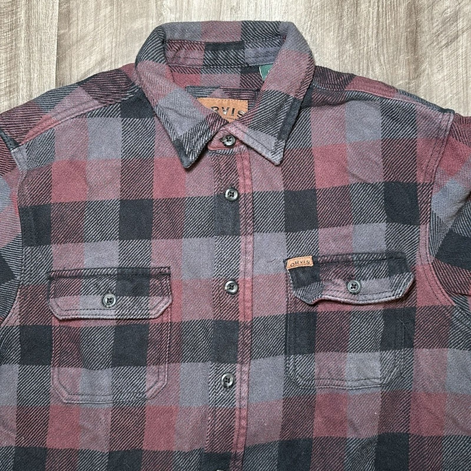 Orvis Orvis Heavy Flannel Long Sleeve Shirt Jacket - Medium Size US M / EU 48-50 / 2 - 5 Thumbnail