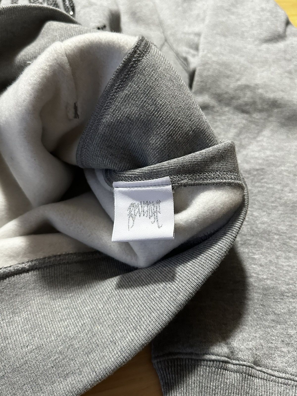 Revenge Grey Rhinestone Hoodie - L Size US L / EU 52-54 / 3 - 8 Thumbnail