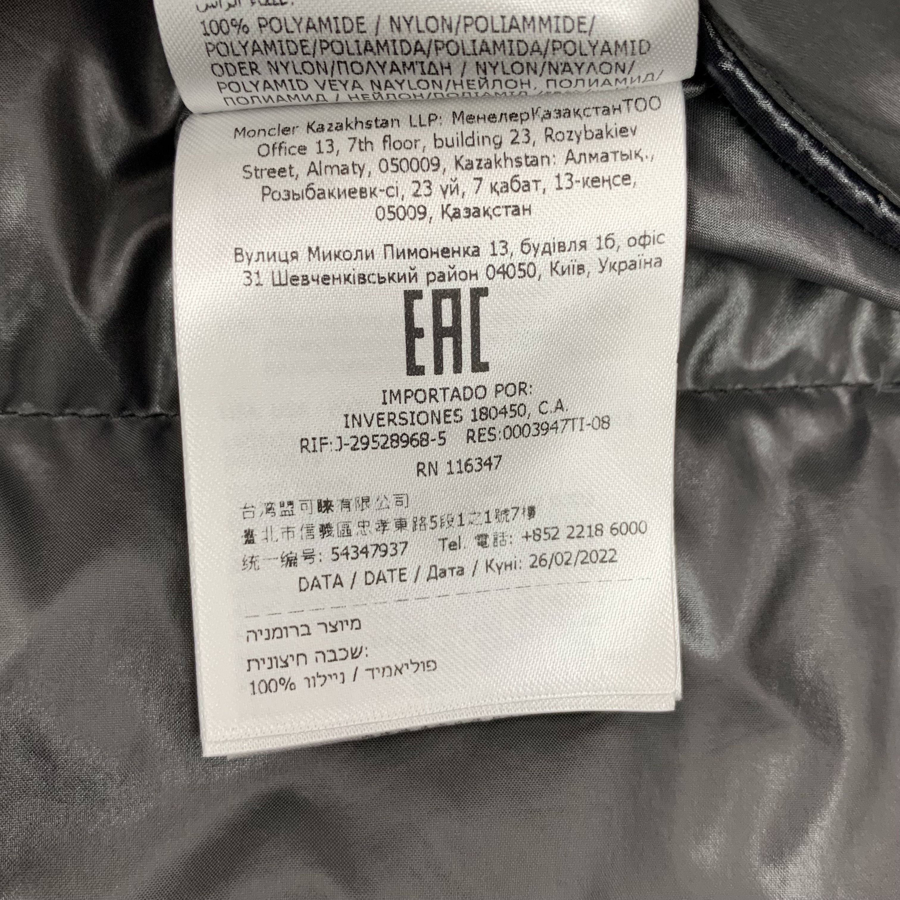 Moncler Moncler Maya Down Jacket Black (M) Size US M / EU 48-50 / 2 - 9 Thumbnail