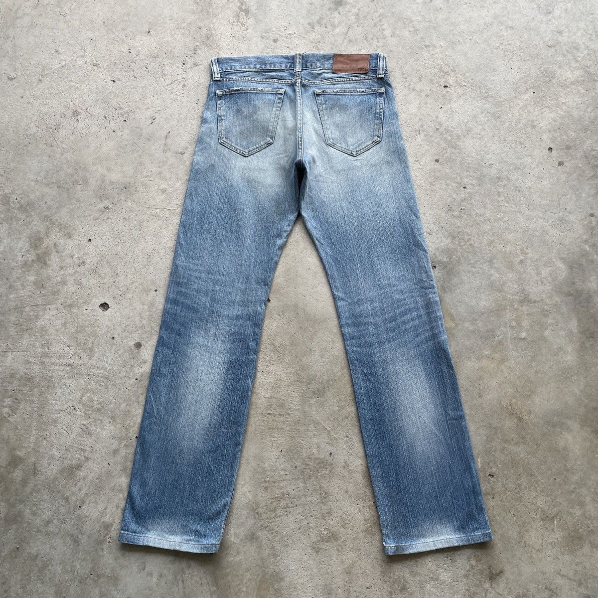 Japanese Brand W32x31.5 Vintage Japanese Denim Faded Jeans Pants Size US 32 / EU 48 - 11 Thumbnail