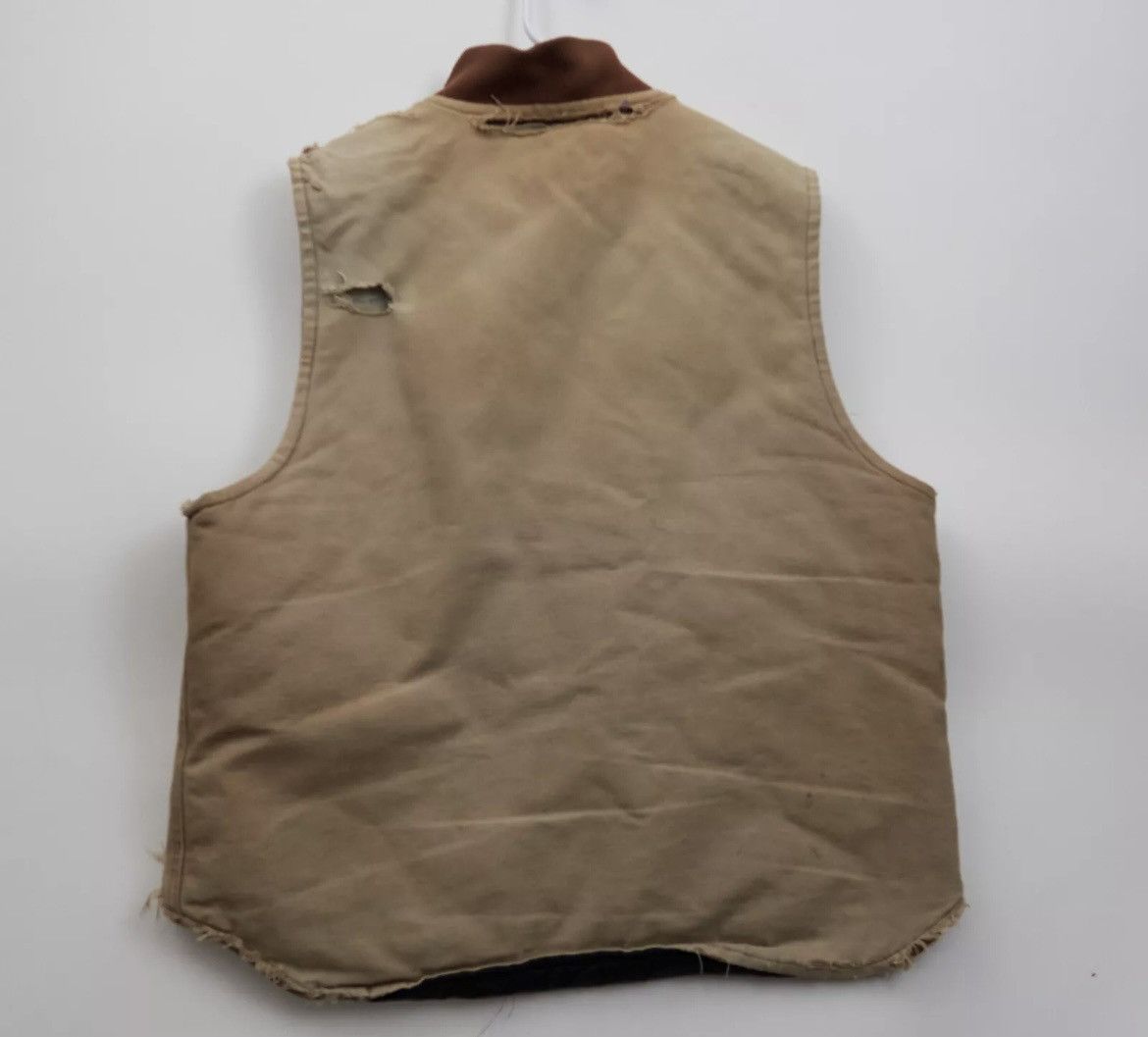 Carhartt × Vintage Vintage Made In USA Carhartt Canvas Vest Size US L / EU 52-54 / 3 - 7 Thumbnail
