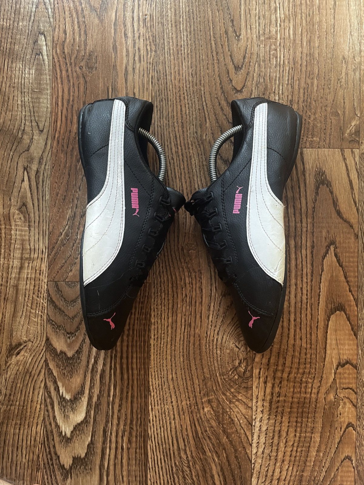 Puma Vintage Puma Speedcat Y2K Black/Pink Sneakers Size US 10.5 / IT 40.5 - 4 Thumbnail