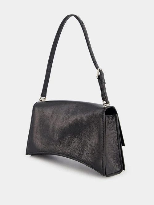 Balenciaga o1srvl11e1124 Size: OS / Crush Small Sling Bag in Black Size ONE SIZE - 5 Thumbnail