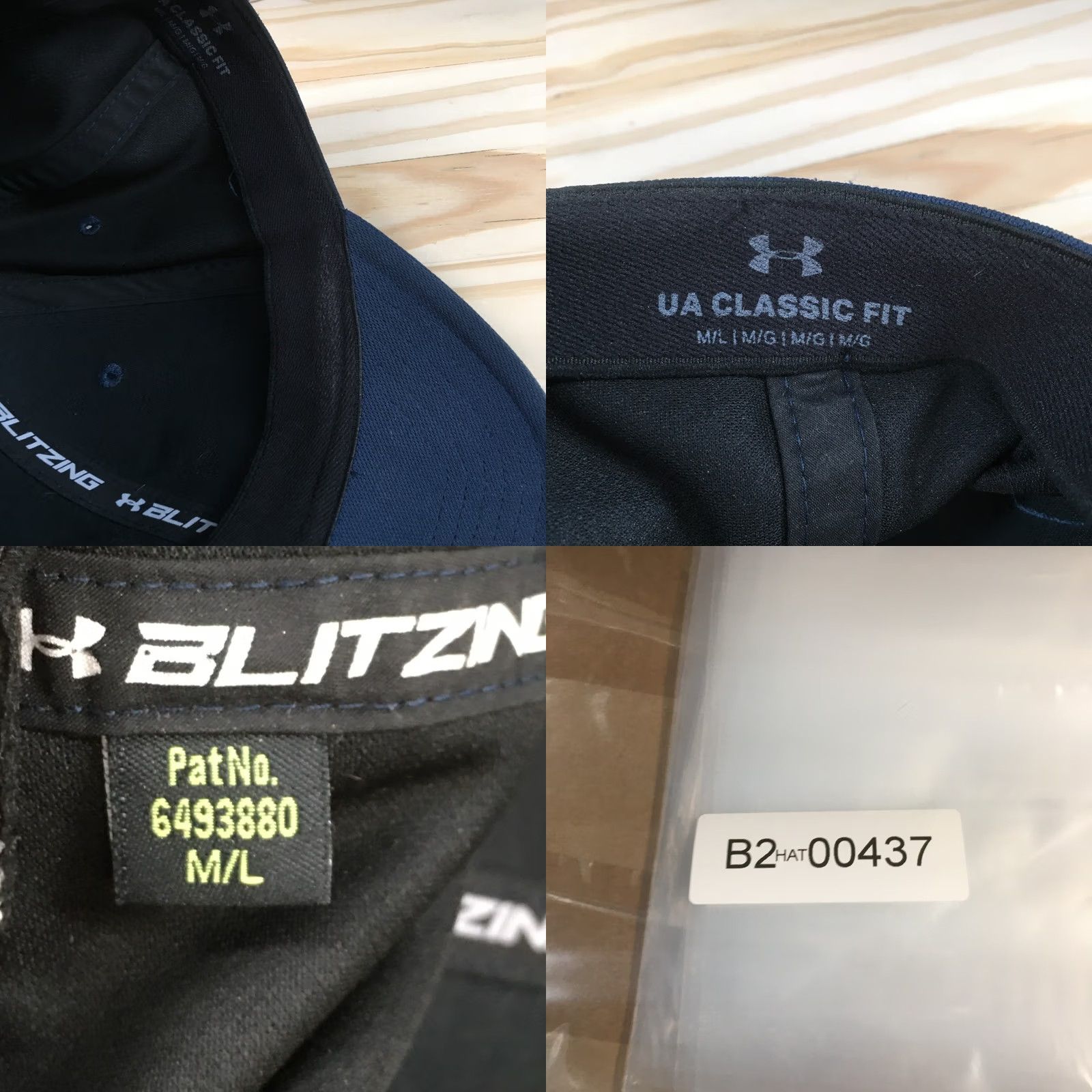 Under Armour Under Armour Baseball Cap Unisex Purple M-L Embroidered Logo Freedom Blitzing Size ONE SIZE - 9 Thumbnail