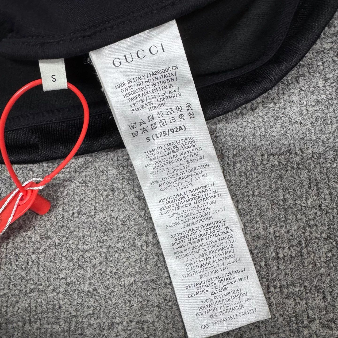 Gucci Gucci 3M Reflective Taped Logo Track Jacket S MINT Size US S / EU 44-46 / 1 - 6 Thumbnail