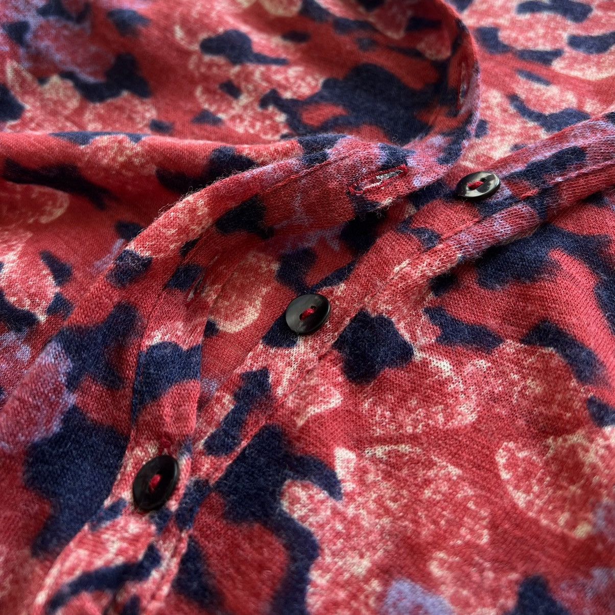 Y's × Yohji Yamamoto I Wish Y’s Bis Floral Pullover Shirt Size S / US 4 / IT 40 - 5 Thumbnail