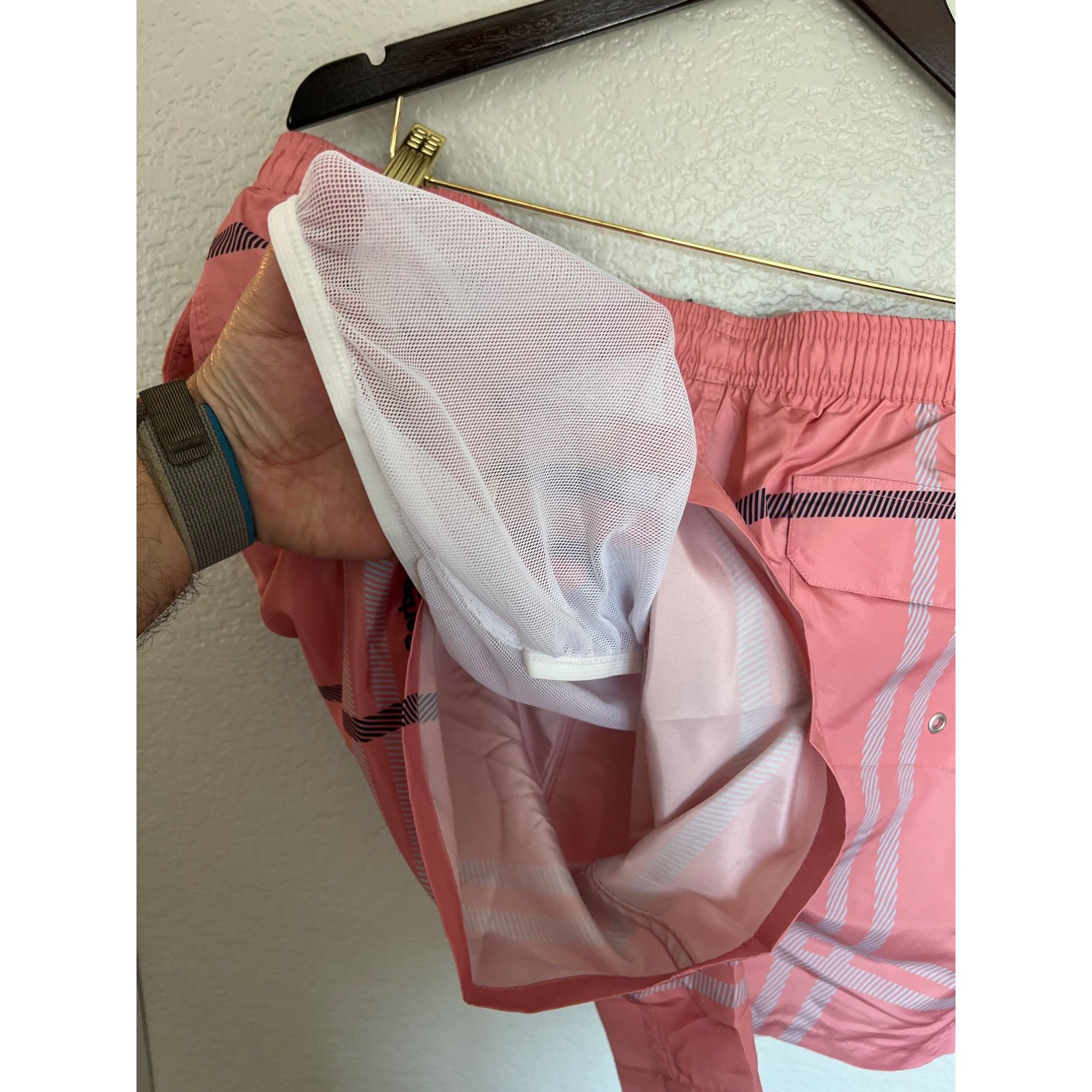 Barbour Barbour Pink Mens Swim Shorts - NWT Size XXL Size US 40 / EU 56 - 6 Thumbnail