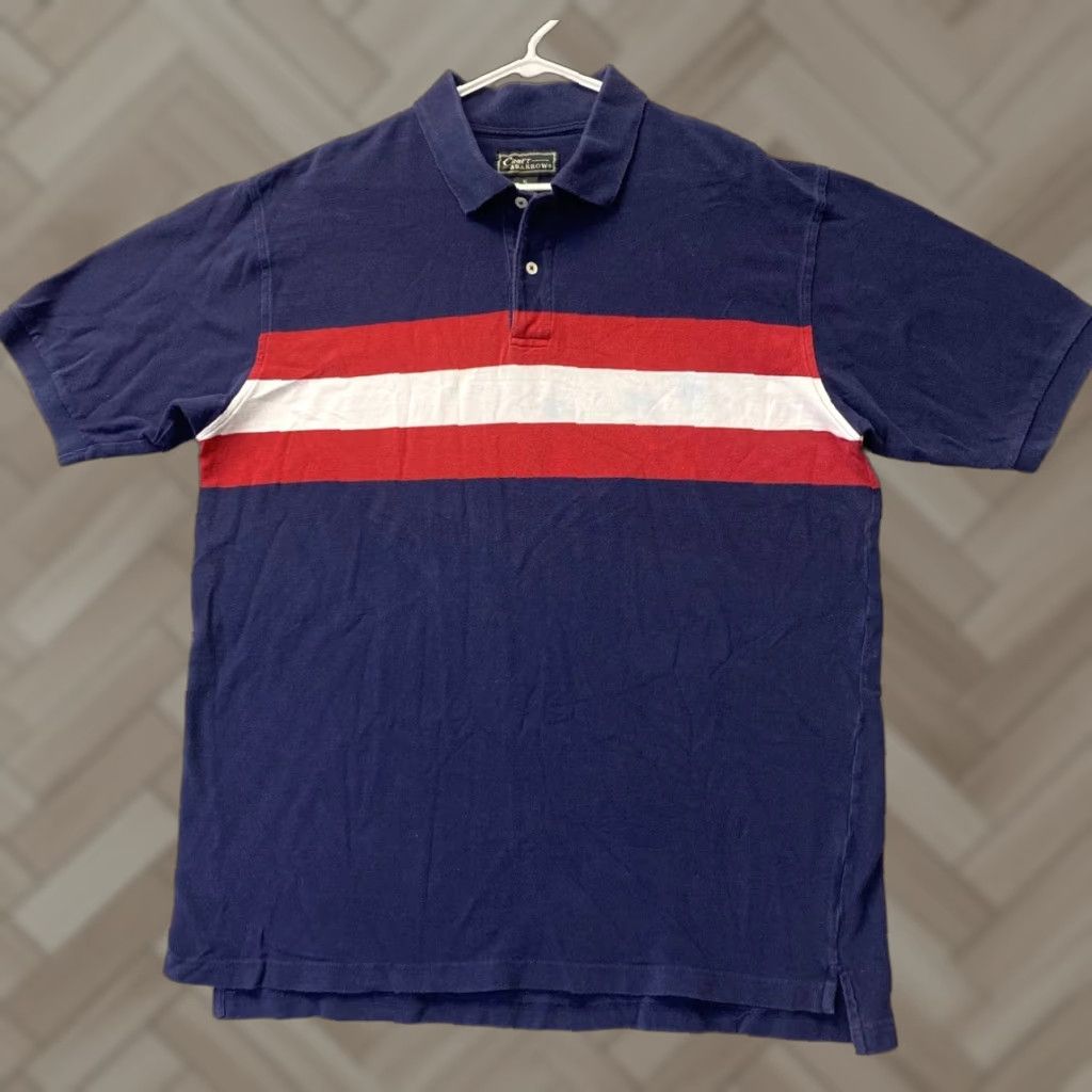 Croft & Barrow VINTAGE Croft & Barrow Polo Shirt Mens XLT Blue Short Sleeve Collared 111-22 Size US XL / EU 56 / 4 - 1 Thumbnail