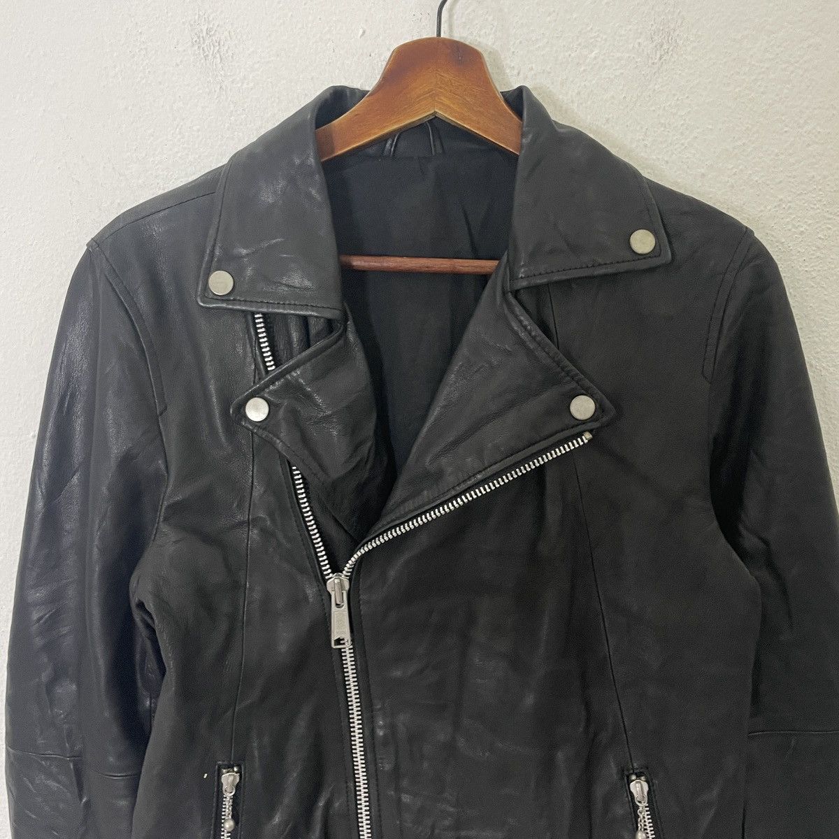 STUDIOUS × Seditionaries Vintage Studious Bikers Leather Jacket Size M / US 6-8 / IT 42-44 - 4 Thumbnail