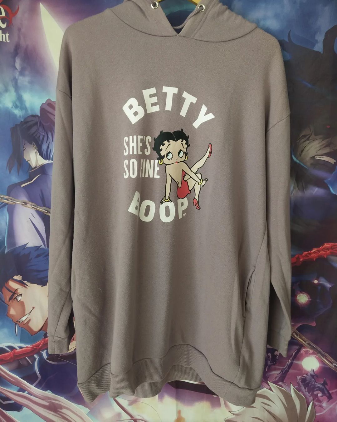 Cartoon Network × Japanese Brand Betty Boop x Denifits Graphic Lilac Hoodie Size US XL / EU 56 / 4 - 1 Thumbnail