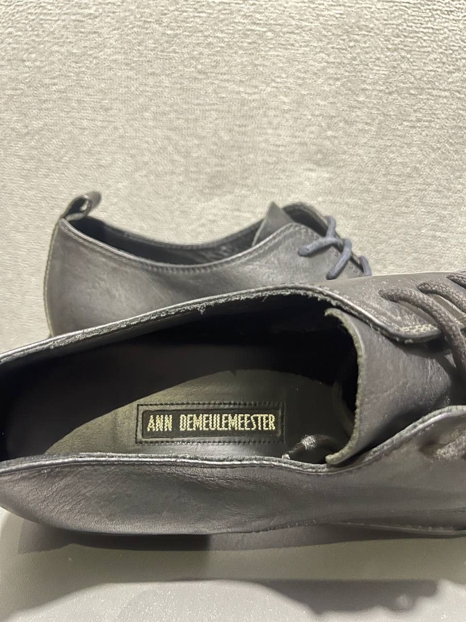 Ann Demeulemeester Ann Demeulemeester Round toe derby shoes Size US 11 / EU 44 - 7 Thumbnail