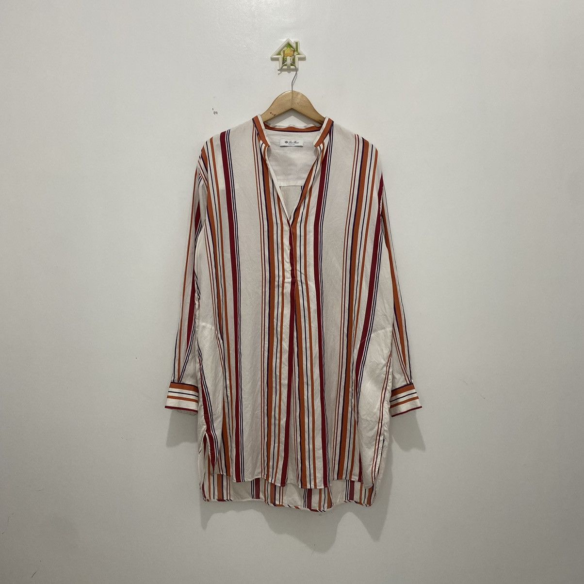 Loro Piana Loro Piana Pinstripe Dress Size XL / US 12-14 / IT 48-50 - 1 Thumbnail