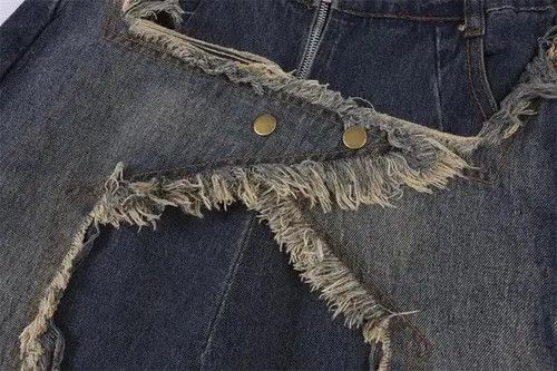 Japanese Brand × Vintage Sticking Pentagram straight star jeans Size US 32 / EU 48 - 4 Thumbnail