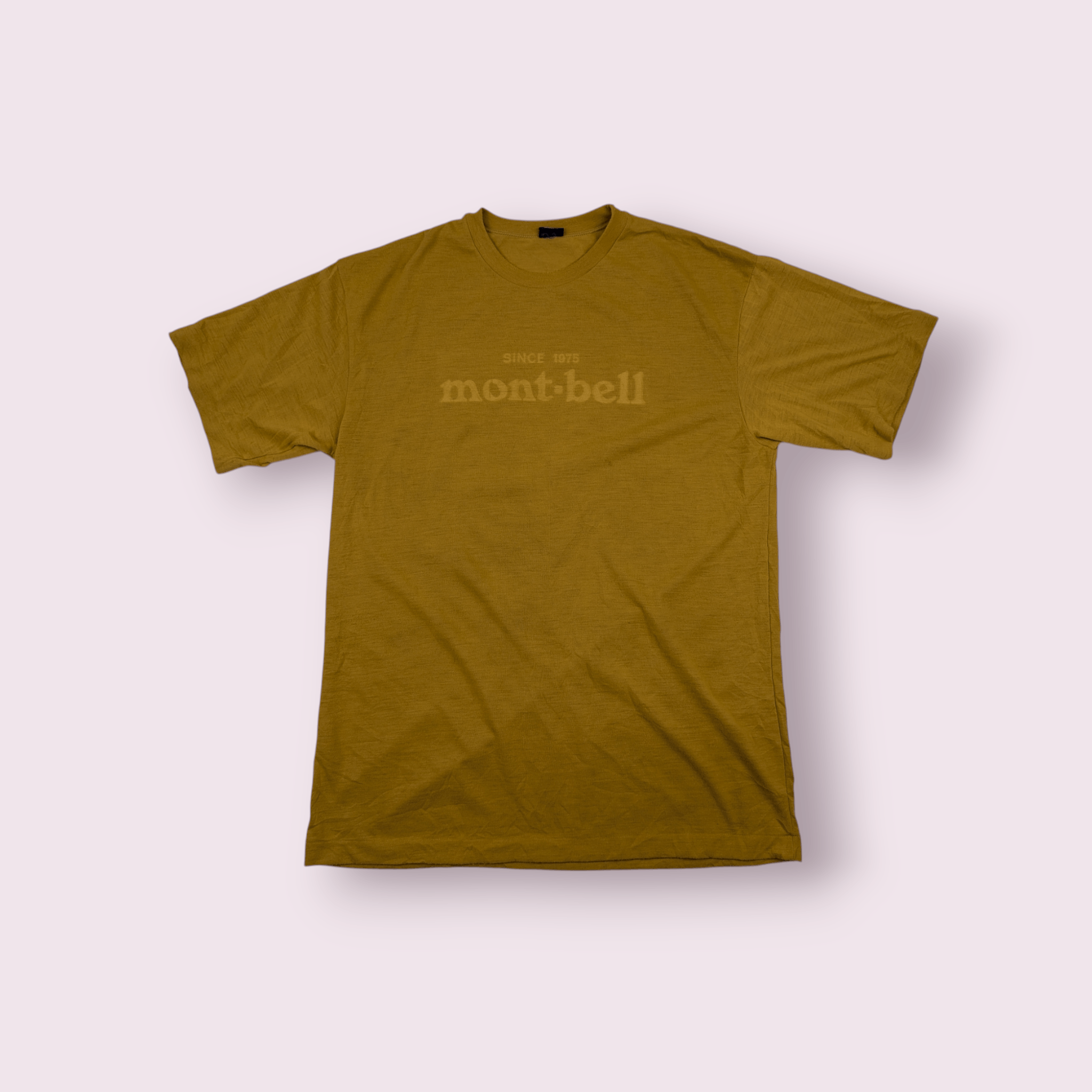Montbell 90's MONTBELL Big Spell Out T-Shirt Single Stitches Tee Size US L / EU 52-54 / 3 - 1 Thumbnail