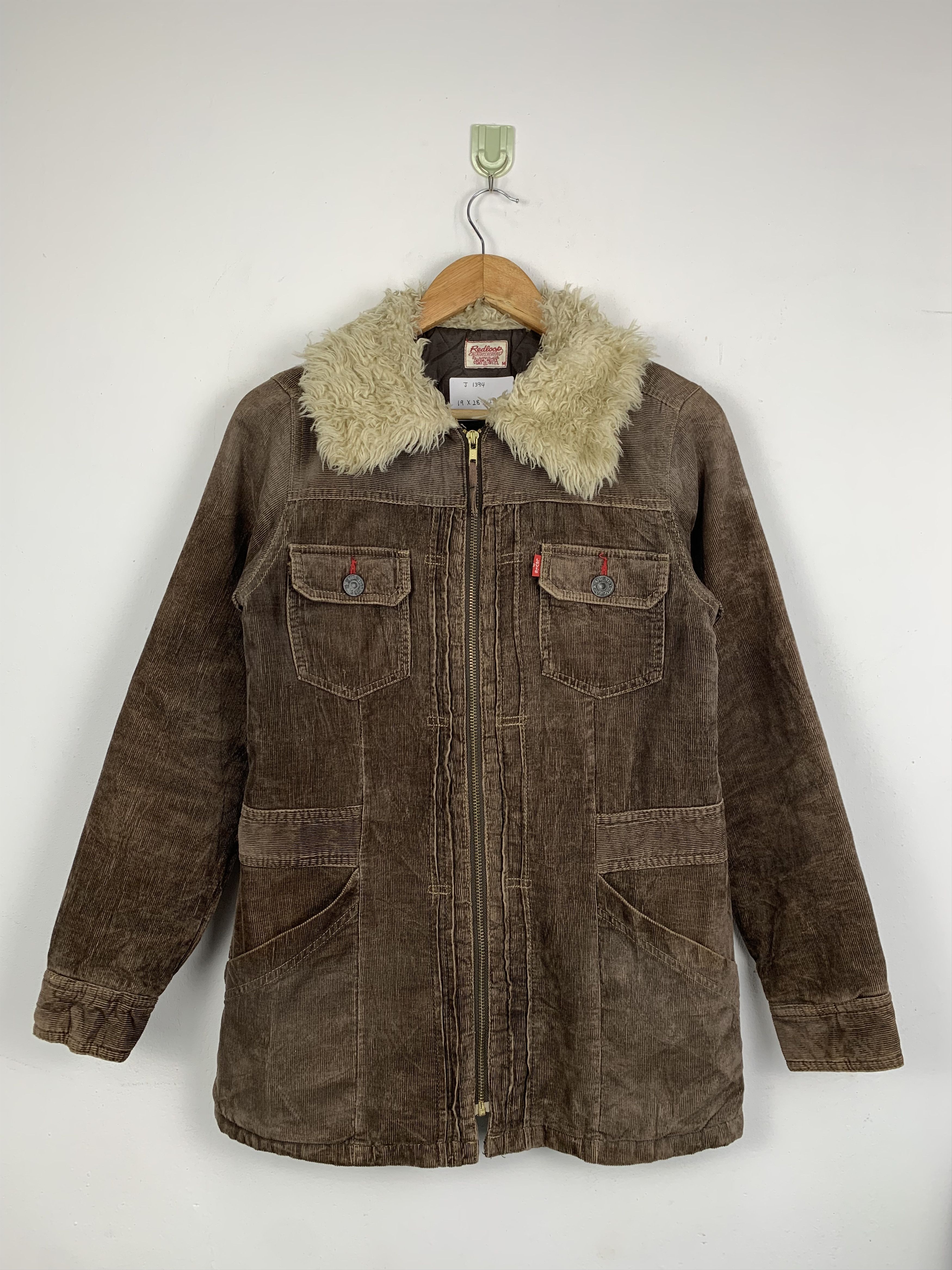 Levi's Vintage Levis Redloop Sherpa Denim Jacket J1394 Size M / US 6-8 / IT 42-44 - 1 Thumbnail