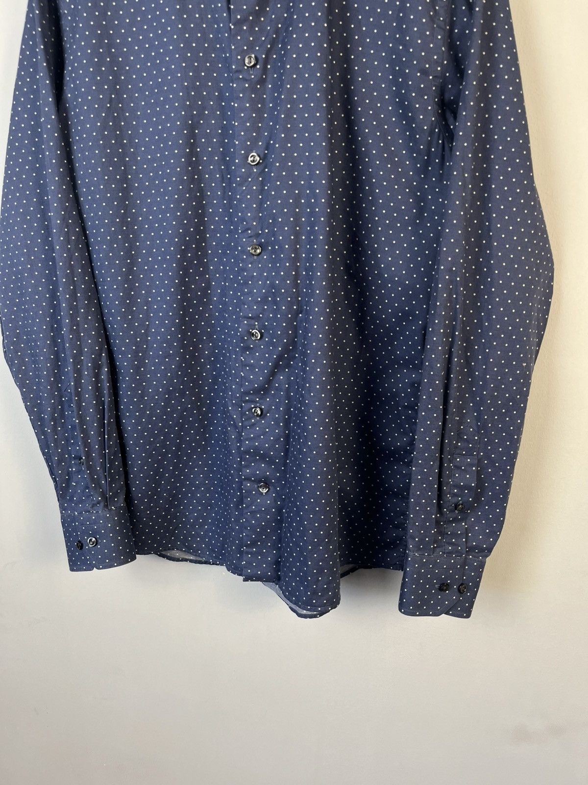 Eton Eton Luxury Classic Pointed Cotton Long Sleeve Shirt Size US XL / EU 56 / 4 - 4 Thumbnail