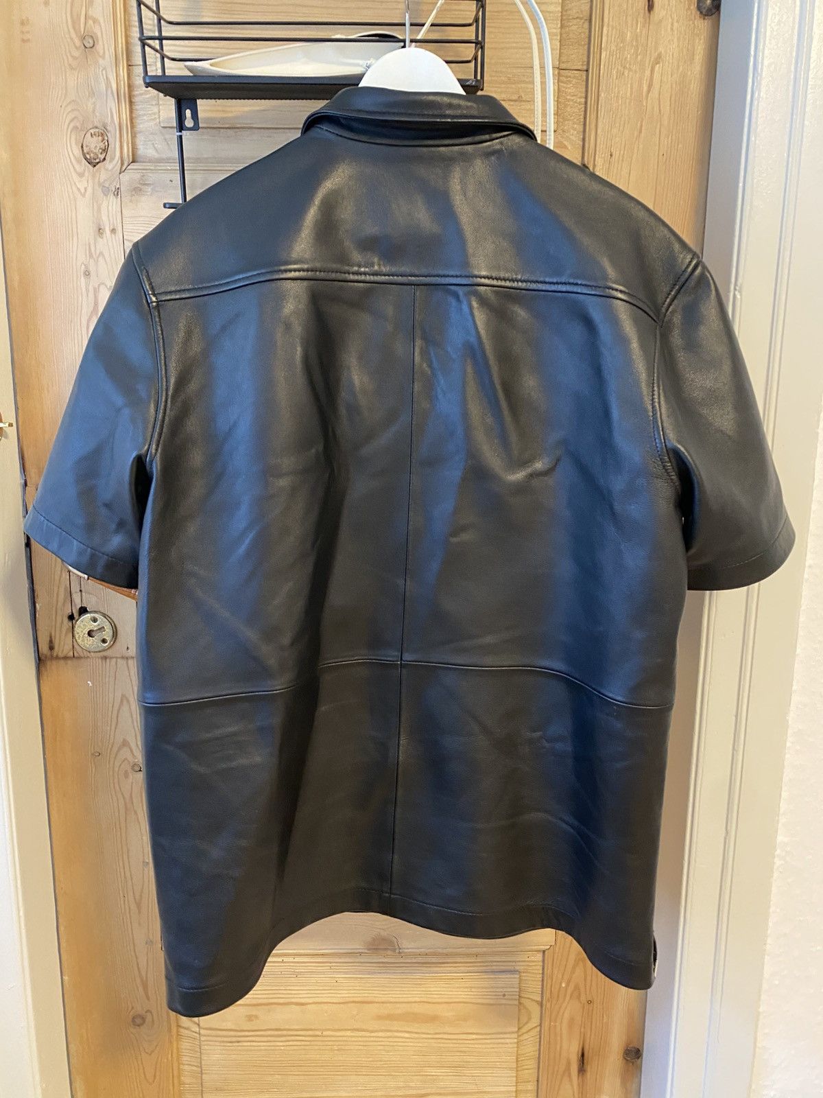 Han Kjobenhavn Han Kjøbenhavn Leather Shirt Size US M / EU 48-50 / 2 - 2 Thumbnail
