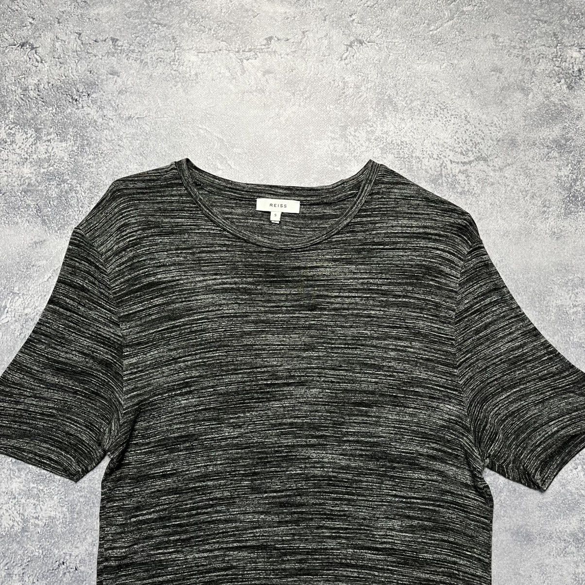Designer × Reiss Reiss Basic Gray Slim Tee Streetwear Designer Size US S / EU 44-46 / 1 - 2 Thumbnail
