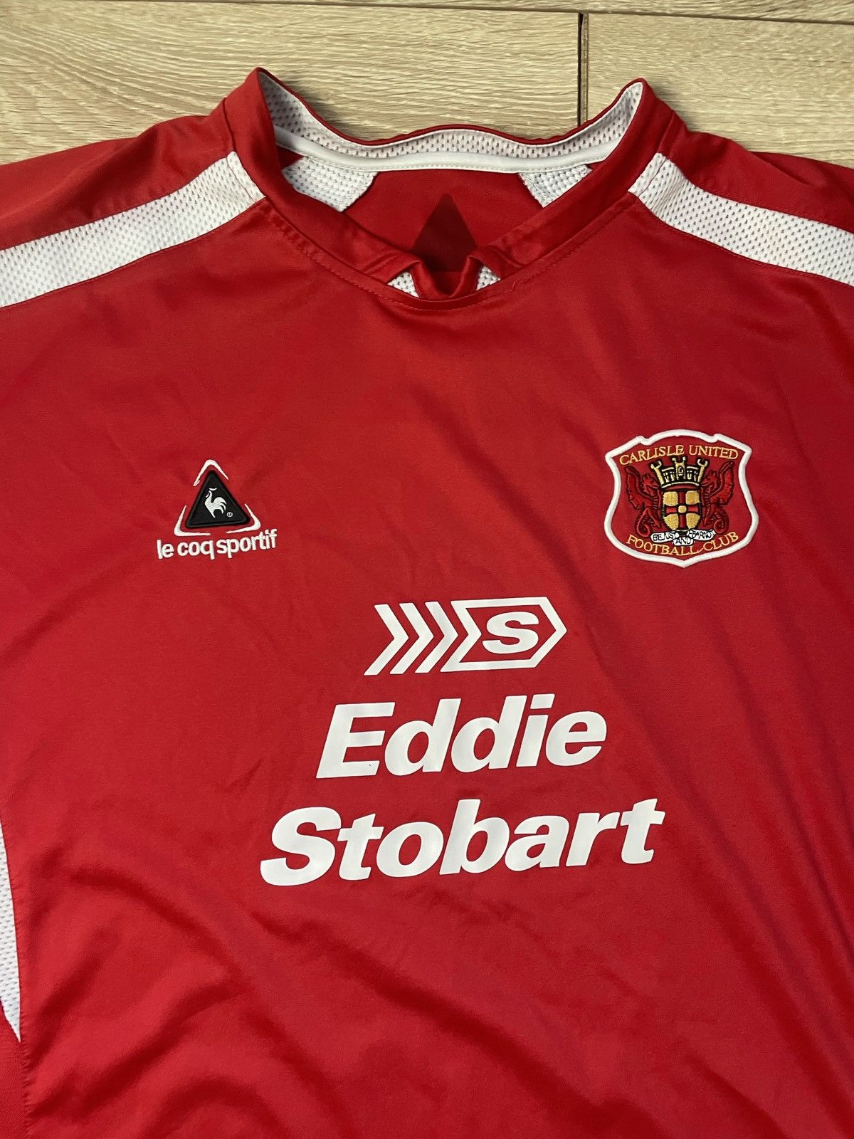 Le Coq Sportif Carlisle United 2005 - 2006 away shirt jersey le coq sportif Size US XL / EU 56 / 4 - 3 Thumbnail