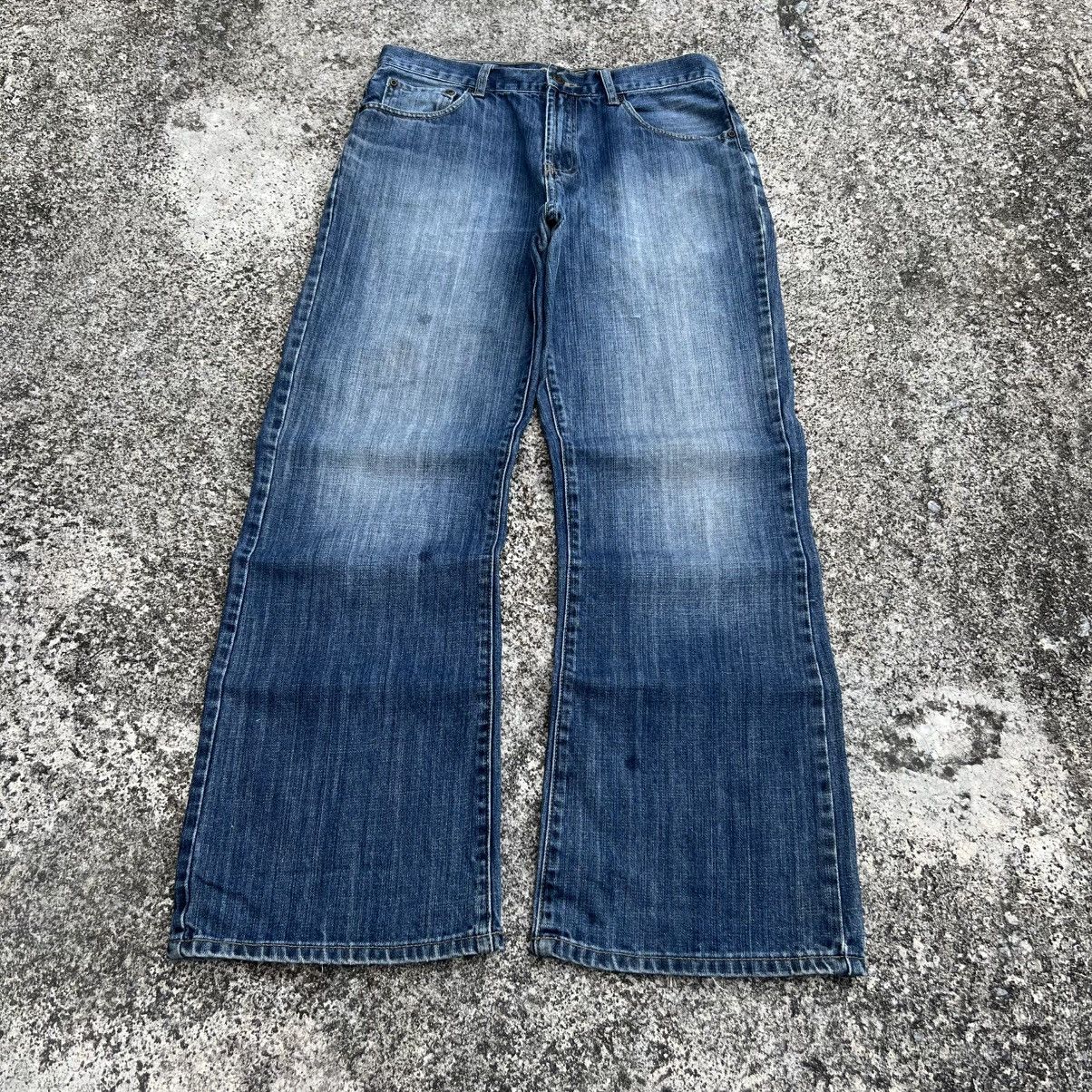 “y2k style” ACID WASH LOOSE BOOTCUT/JOEY BRODY JEANS