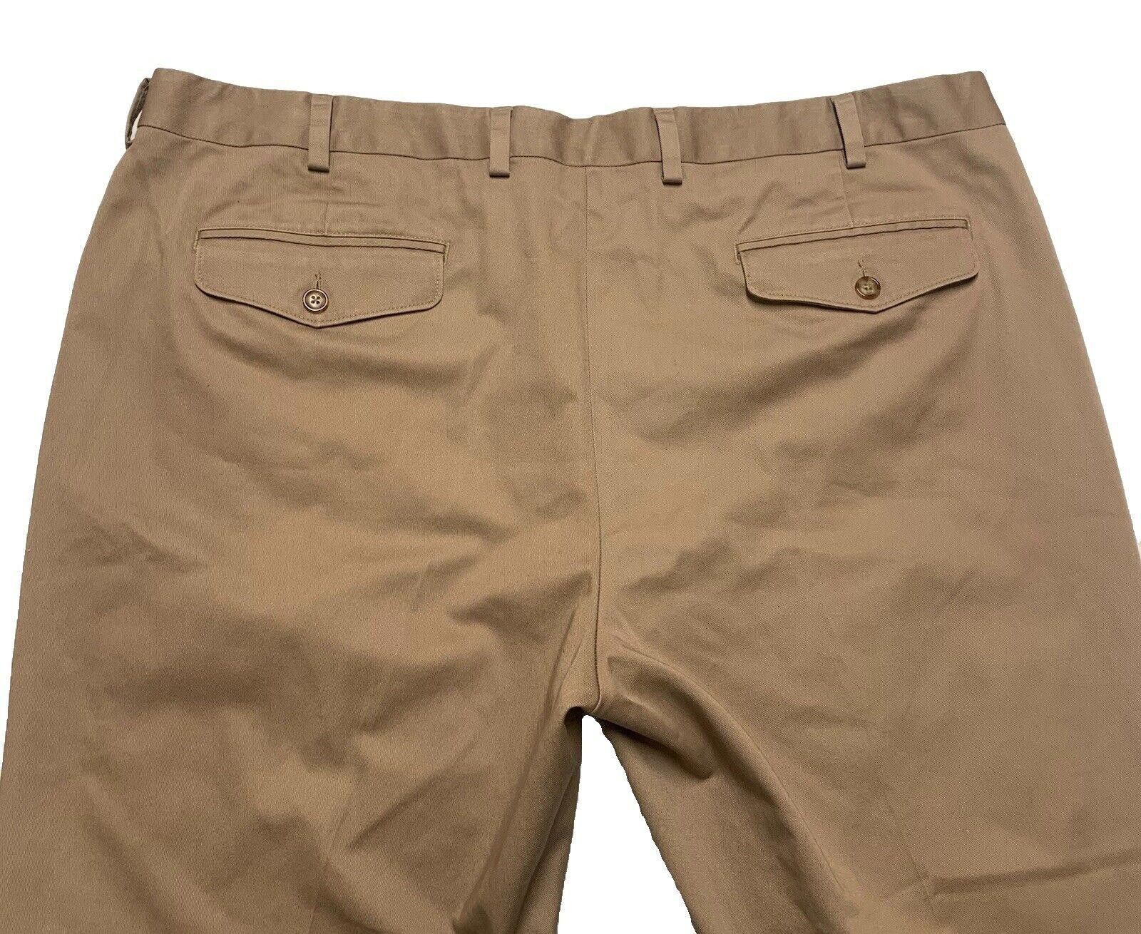L.L. Bean L.L. Bean Dress Slacks Chino Men's Sz 42 Wide Dark Khaki Size US 42 / EU 58 - 11 Thumbnail