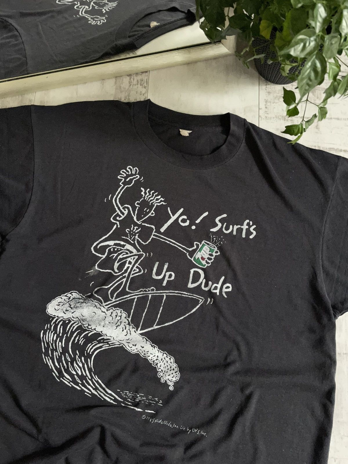 Cartoon Network × Vintage Vintage 1985 Fido Dido 7up T-Shirt Surf Humor Promo Art RARE Size US L / EU 52-54 / 3 - 3 Thumbnail