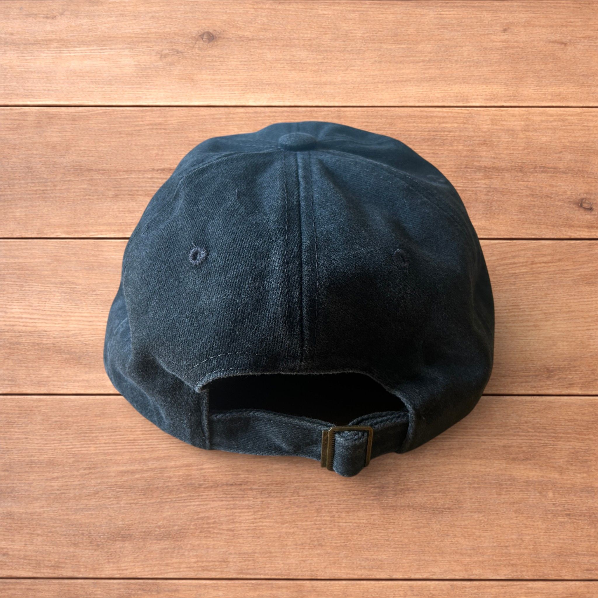 Japanese Brand Vintage style Radiohead cap hat in washed grey. Size ONE SIZE - 5 Thumbnail
