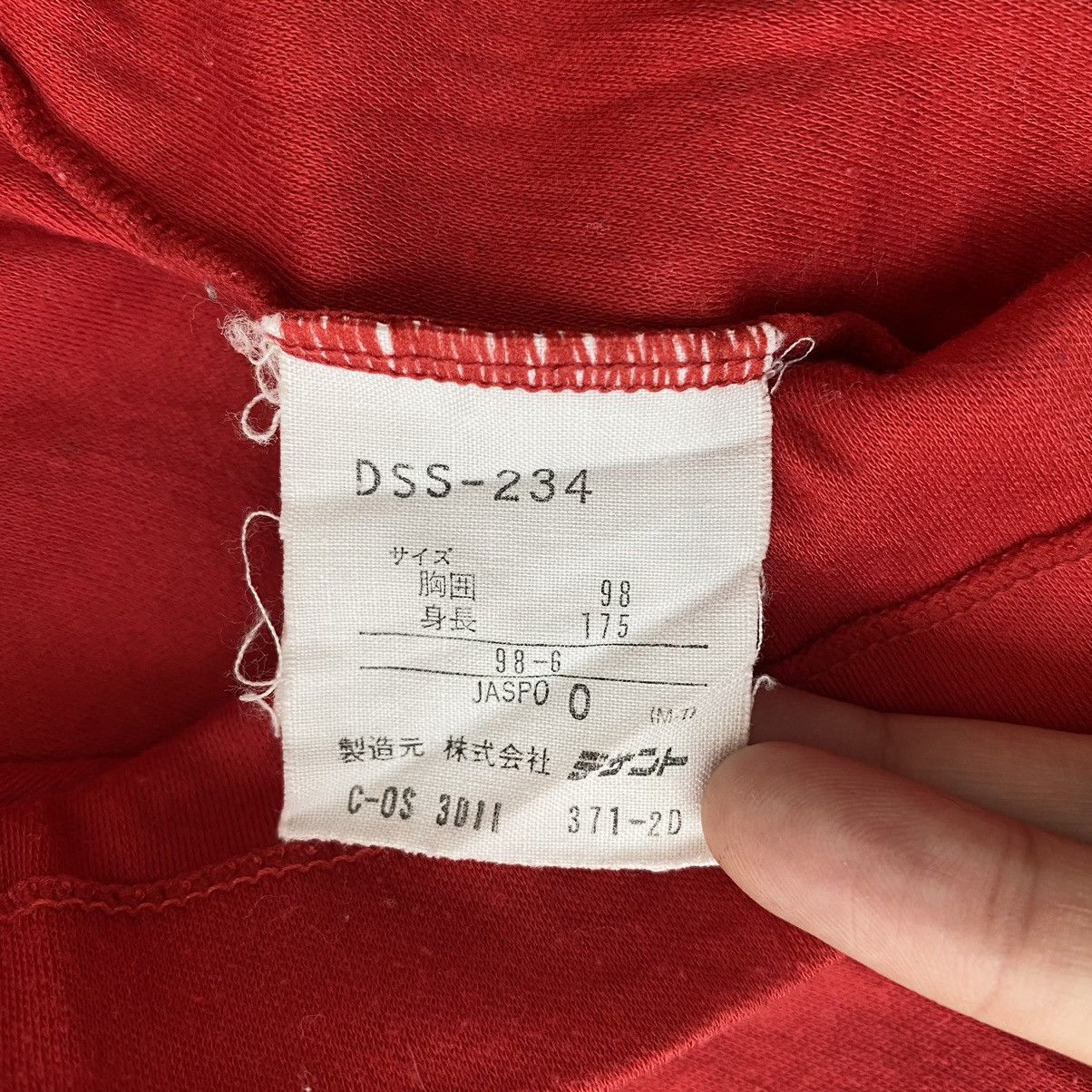 Descente DESCENTE Japan Baseball Red Long Sleeve Shirt Size US M / EU 48-50 / 2 - 6 Thumbnail