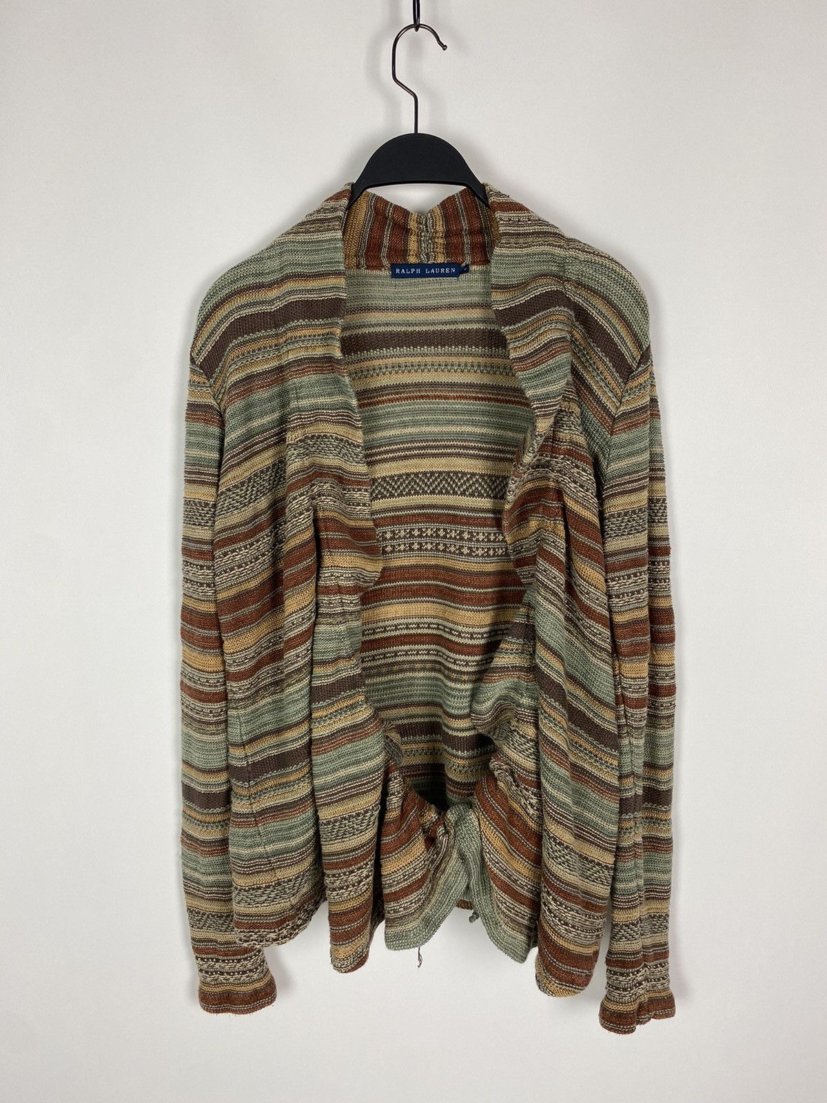 Ralph Lauren Ralph Lauren Blue Label Serape Southwestern Linen Cardigan Size M / US 6-8 / IT 42-44 - 9 Thumbnail