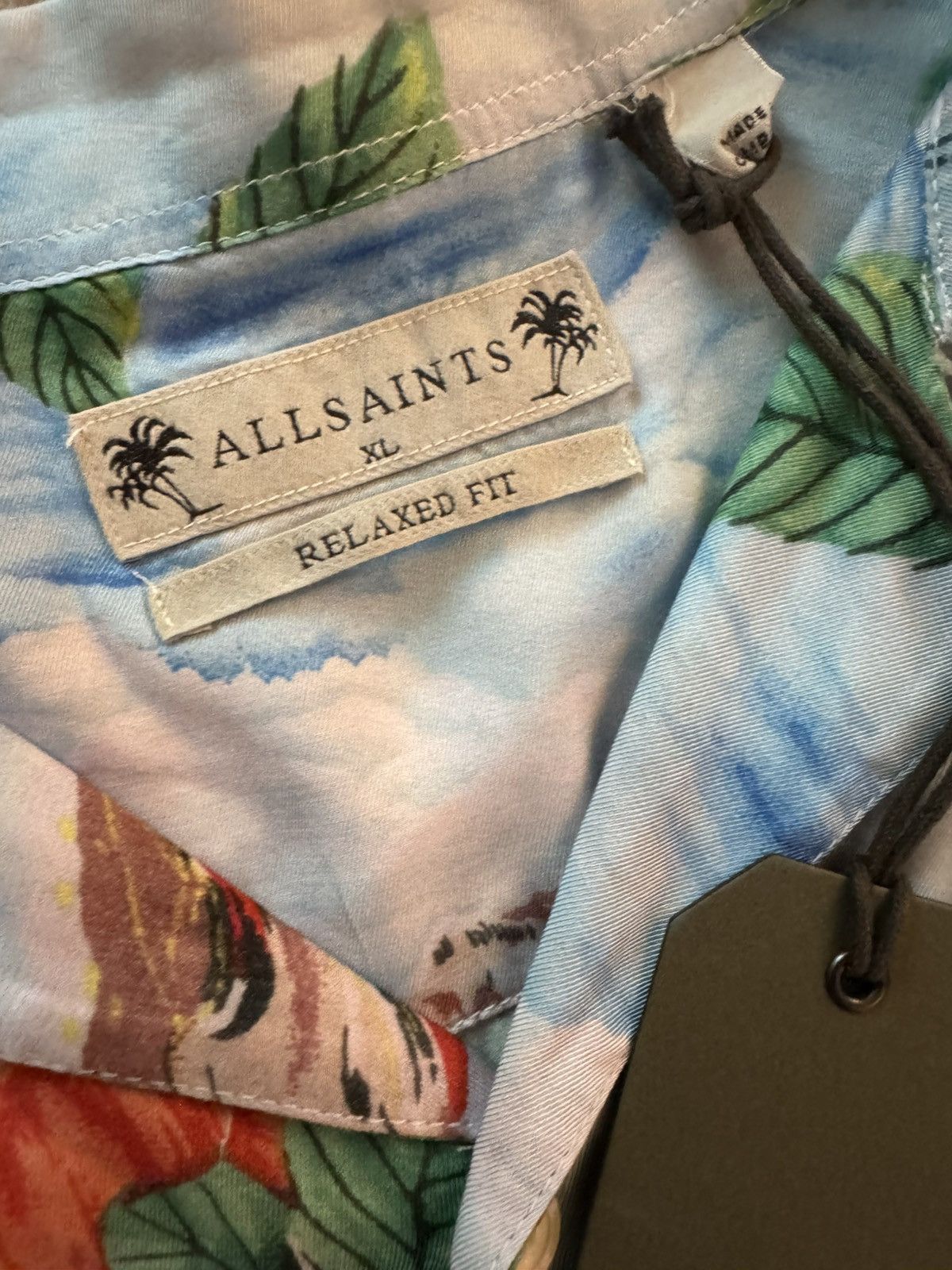 Allsaints Allsaints Catalina Hawaiian Shirt Size US XL / EU 56 / 4 - 5 Thumbnail