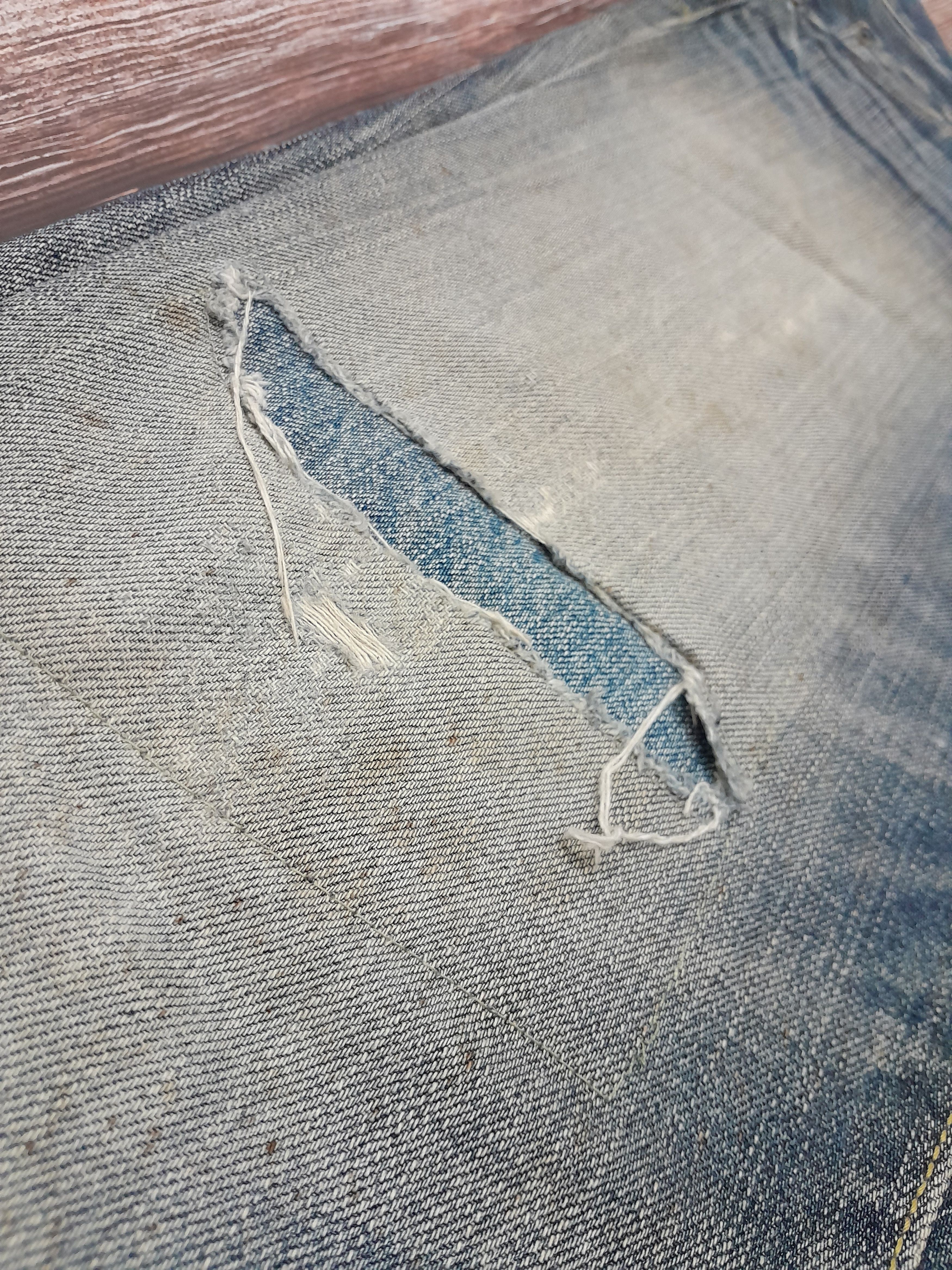 Levi's Levis 517 Jeans Bootcut Distressed Vintage Size US 31 - 6 Thumbnail