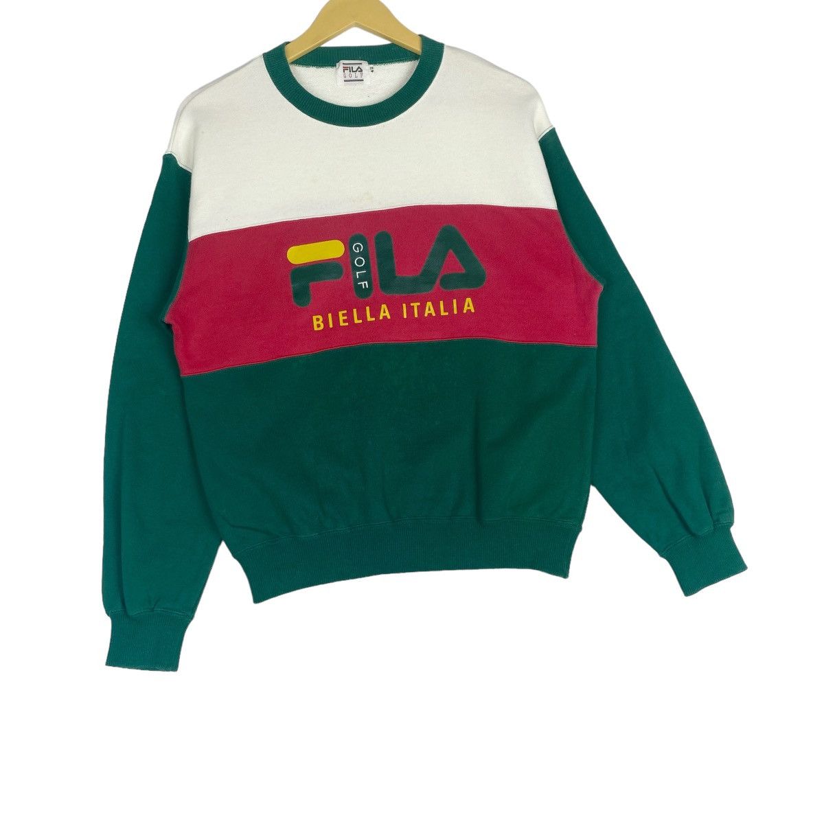 Fila Fila Biella Italia Sweatshirt Crewneck Pull Jumper Size US S / EU 44-46 / 1 - 4 Thumbnail