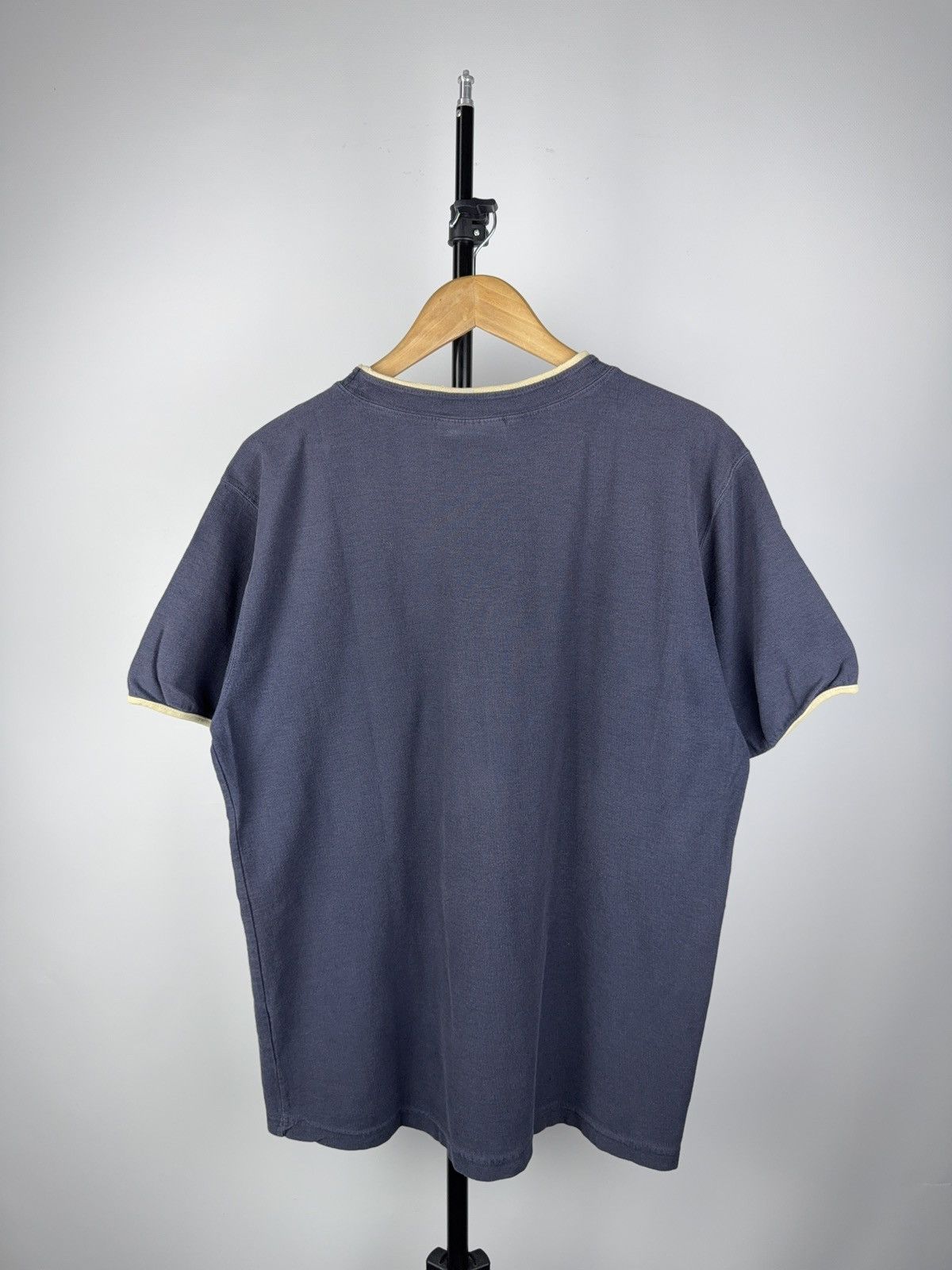 Vintage × Wrangler Wrangler 90s Faded T-Shirt Vintage Big Logo Men’s Blue Size US XL / EU 56 / 4 - 6 Thumbnail