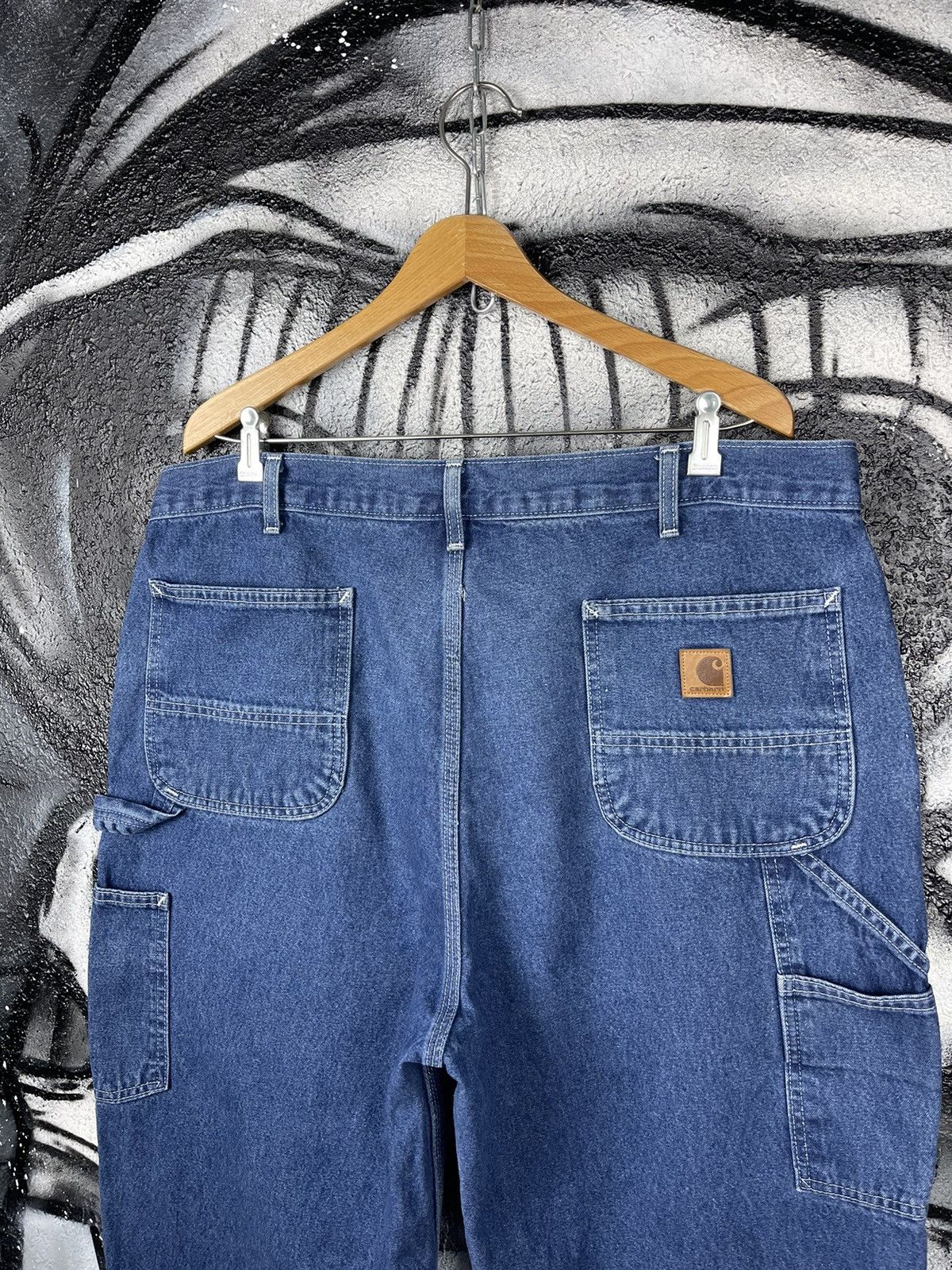 Carhartt Y2K Carhartt B13 DST Workwear Denim Pants Men’s Size 40x28 Size US 40 / EU 56 - 6 Thumbnail