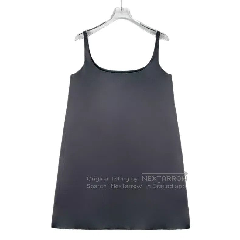 Prada Prada Black triangle strap dress Size XXS / US 00 / IT 34 - 2 Thumbnail